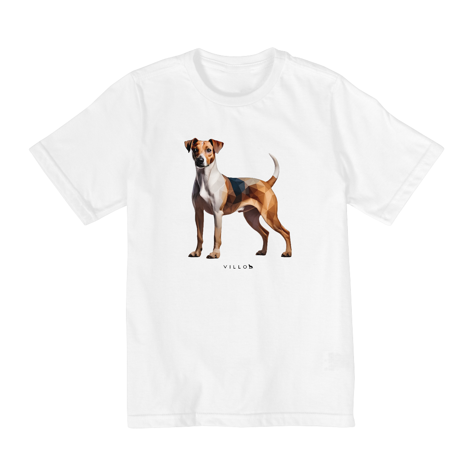 Camiseta Infantil Confort - De 2 a 8 anos Fox Paulistinha Terrie Brasileiro