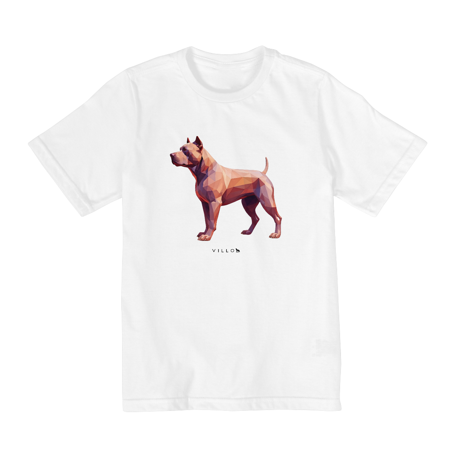 Camiseta Infantil Confort - De 10 a 14 anos Pitbull