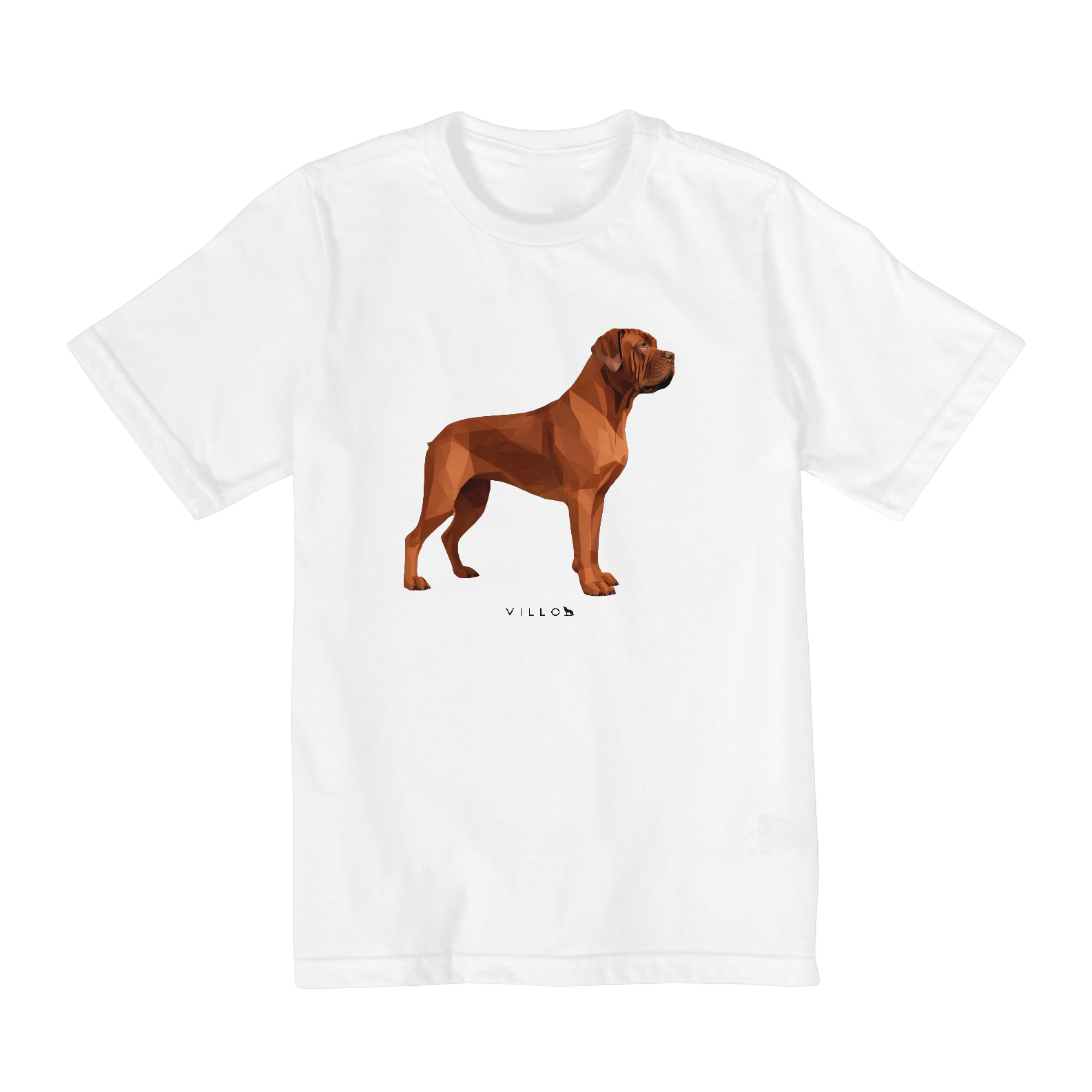 Camiseta Infantil Confort - De 10 a 14 anos Dogue de Bordeaux