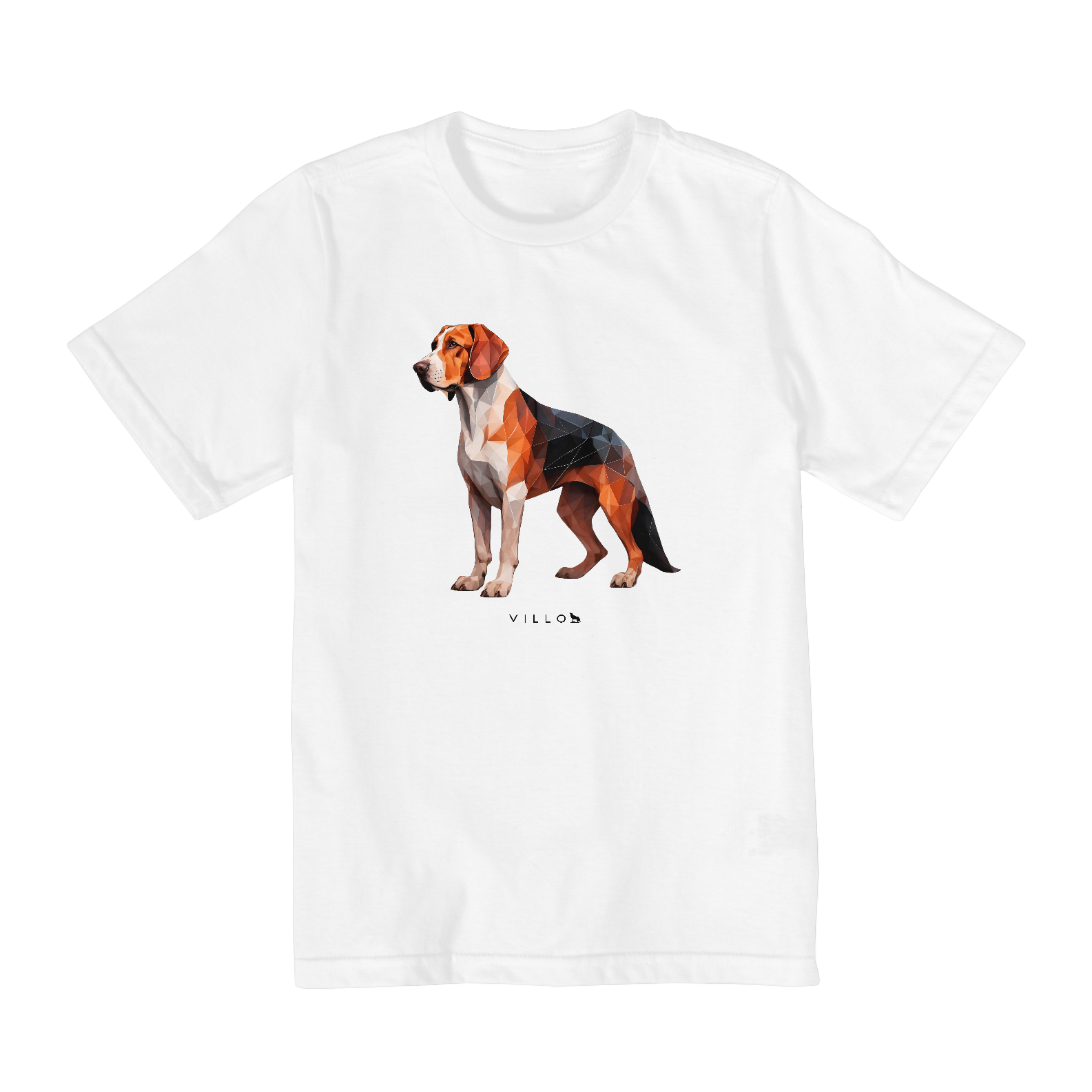 Camiseta Infantil Confort - De 10 a 14 anos Foxhound Americano