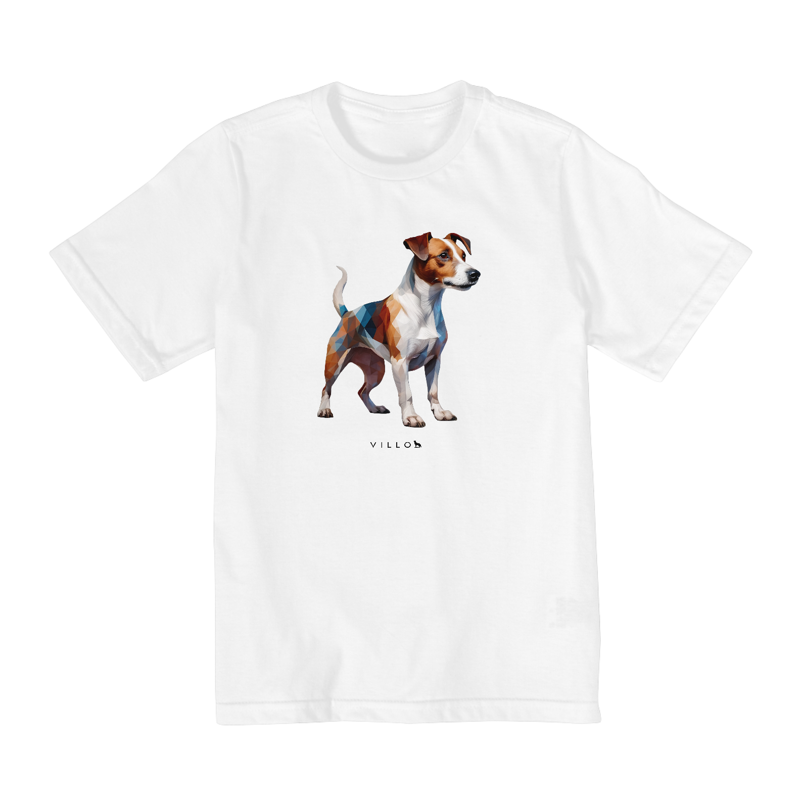 Camiseta Infantil Confort - De 10 a 14 anos Jack Russell Terriers