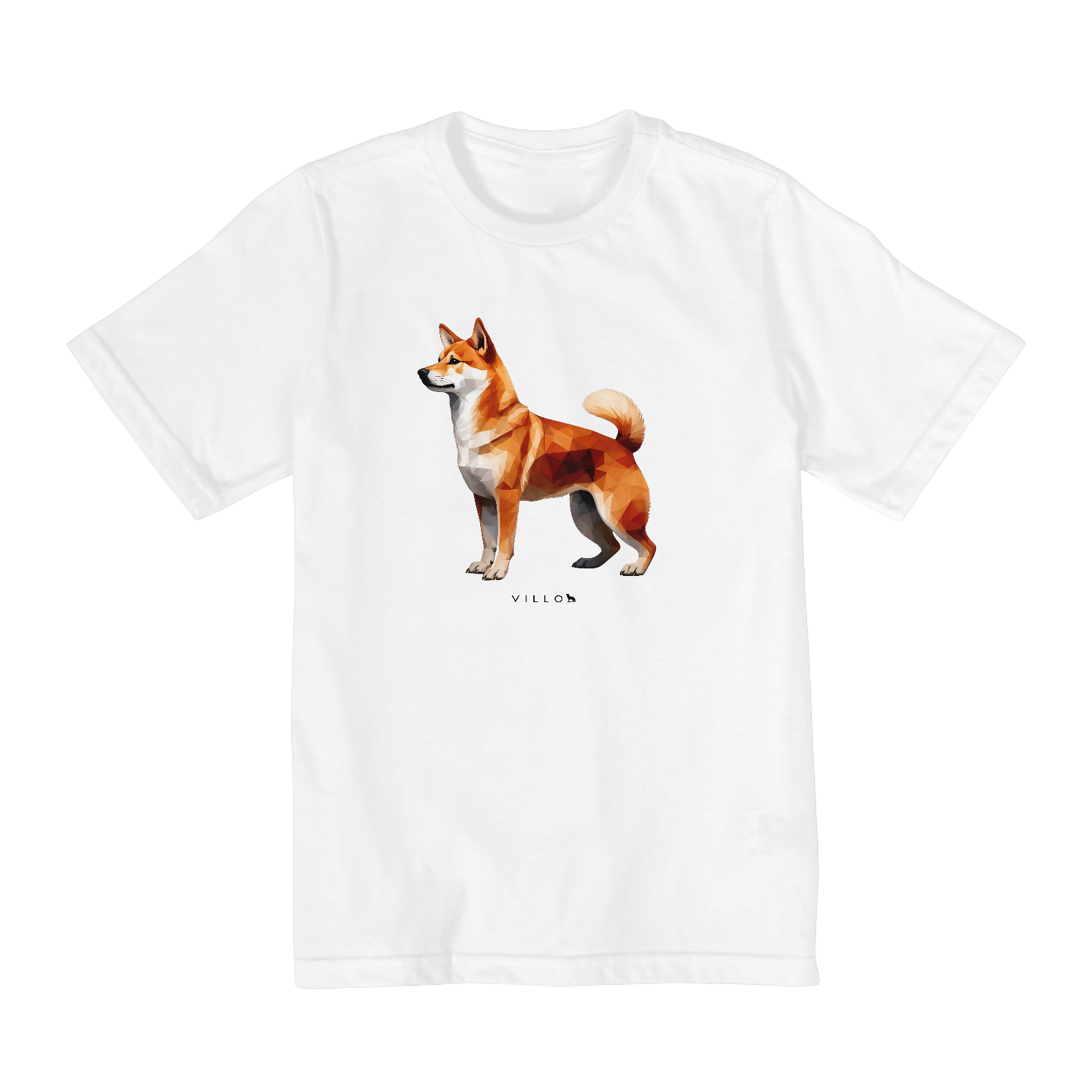 Camiseta Infantil Confort - De 10 a 14 anos Shiba Inus
