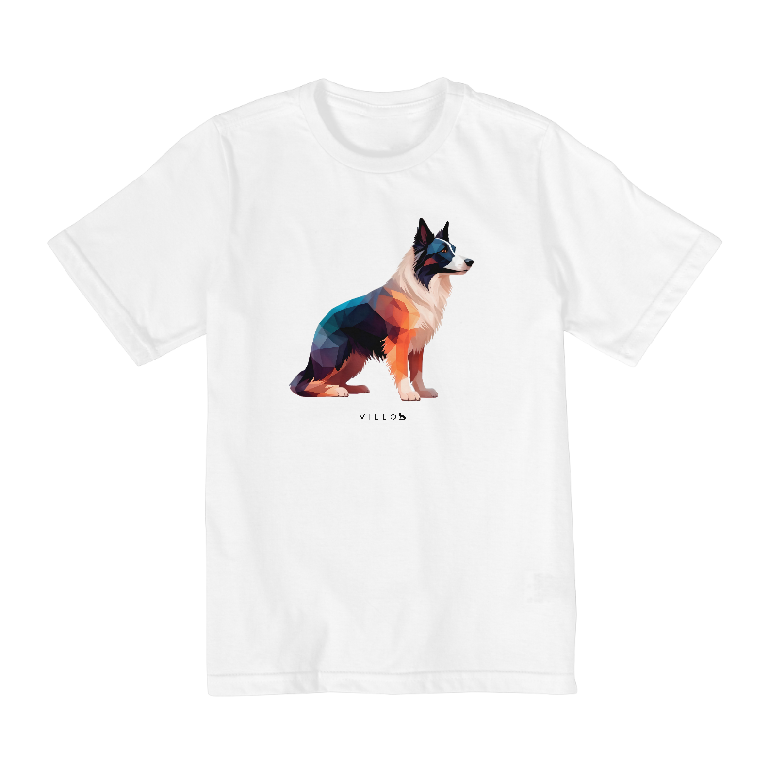 Camiseta Infantil Confort - De 10 a 14 anos Border Collie