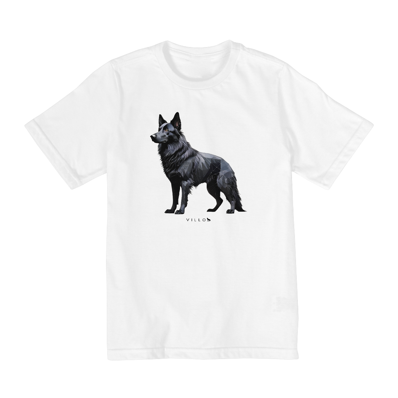 Camiseta Infantil Confort - De 10 a 14 anos Pastor Belga