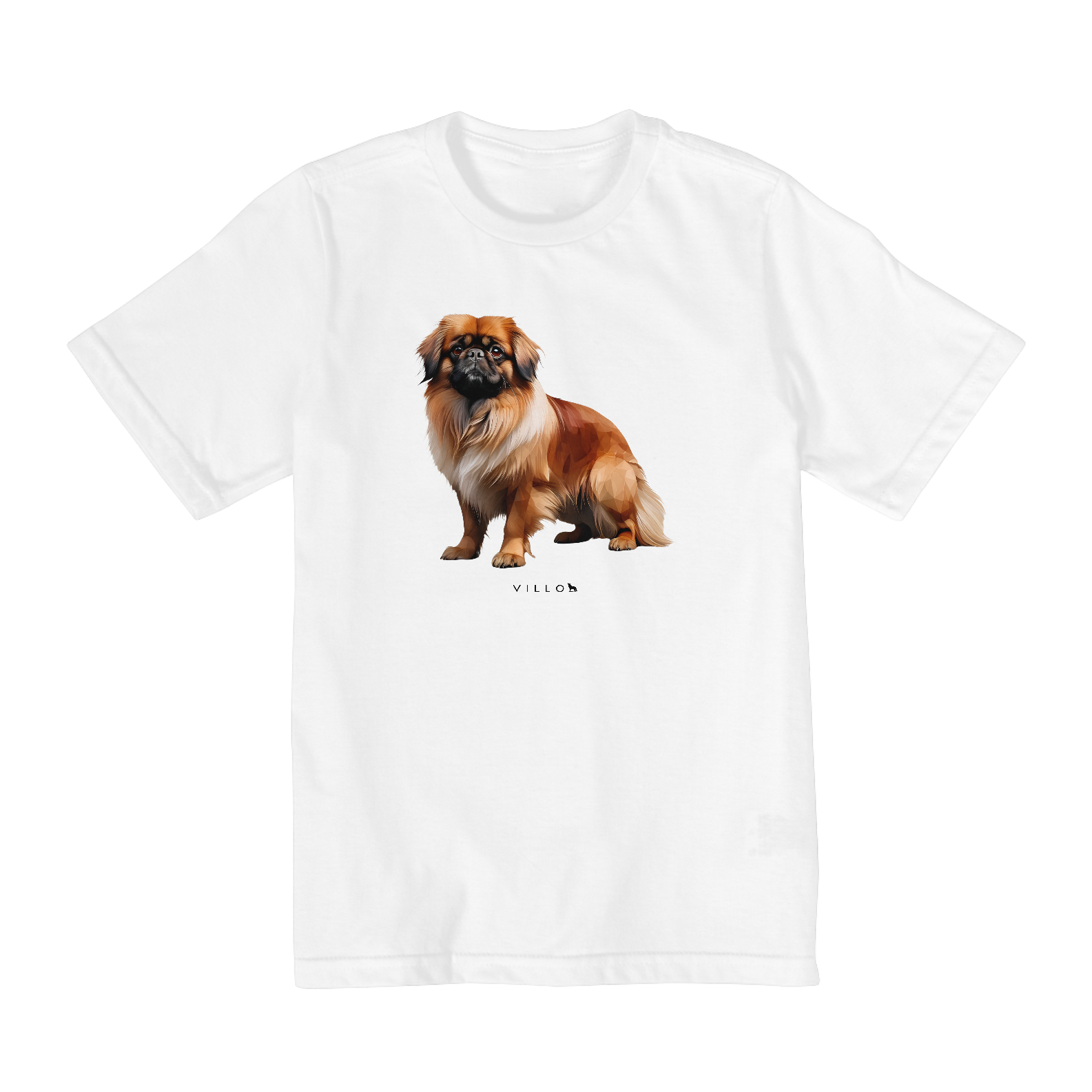 Camiseta Infantil Confort - De 10 a 14 anos Pequinês