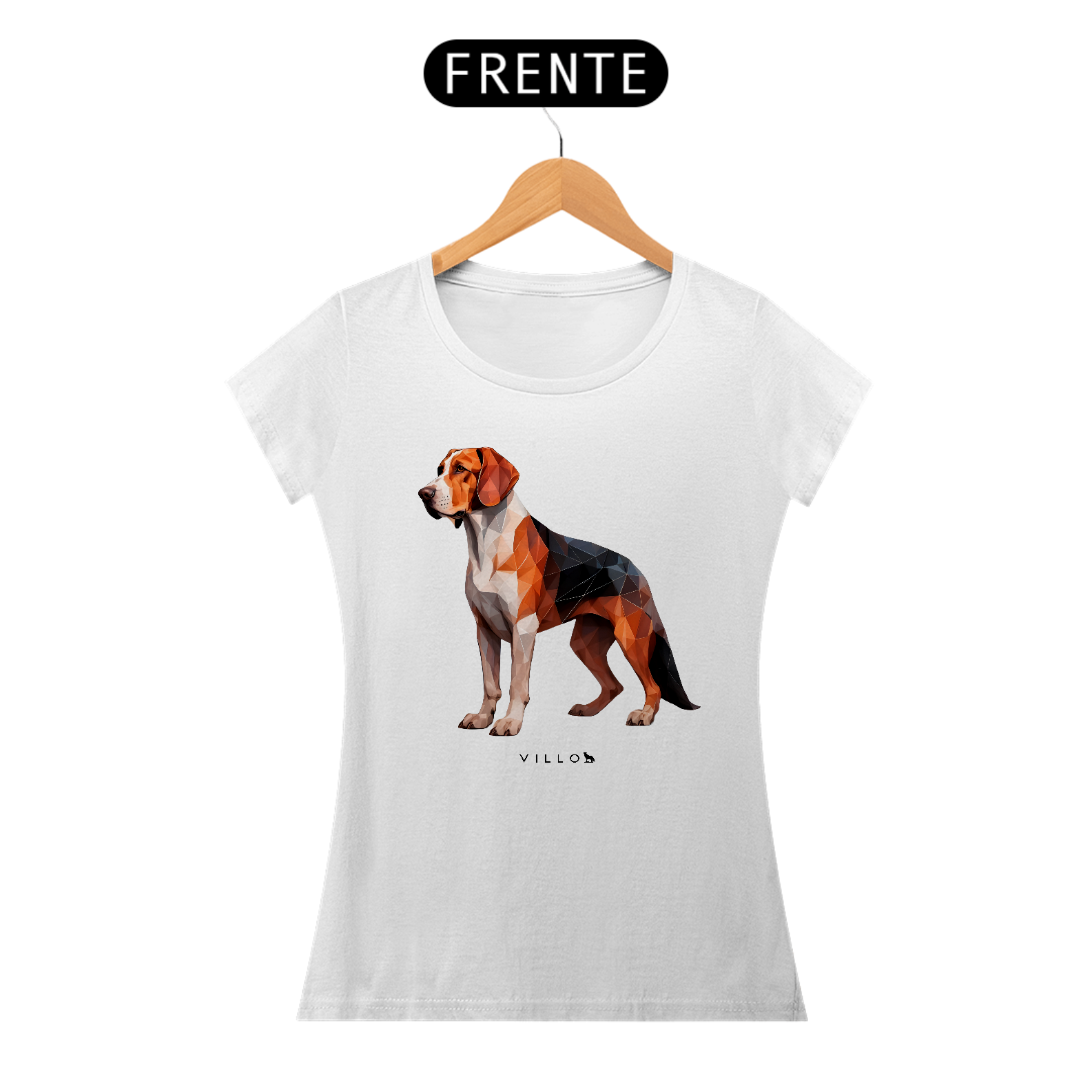 Camiseta Baby Long Confort Foxhound Americano