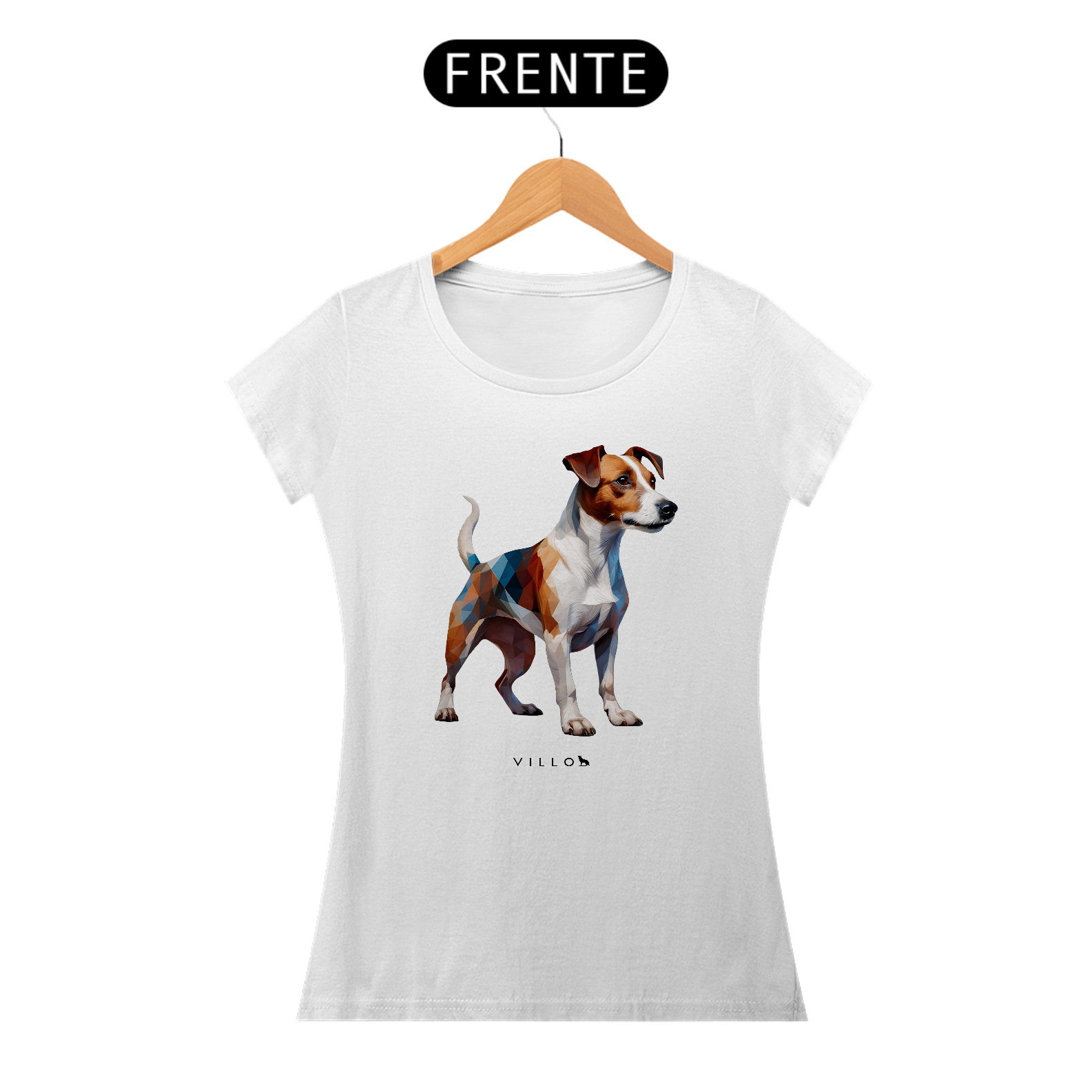 Camiseta Baby Long Confort Jack Russell Terriers