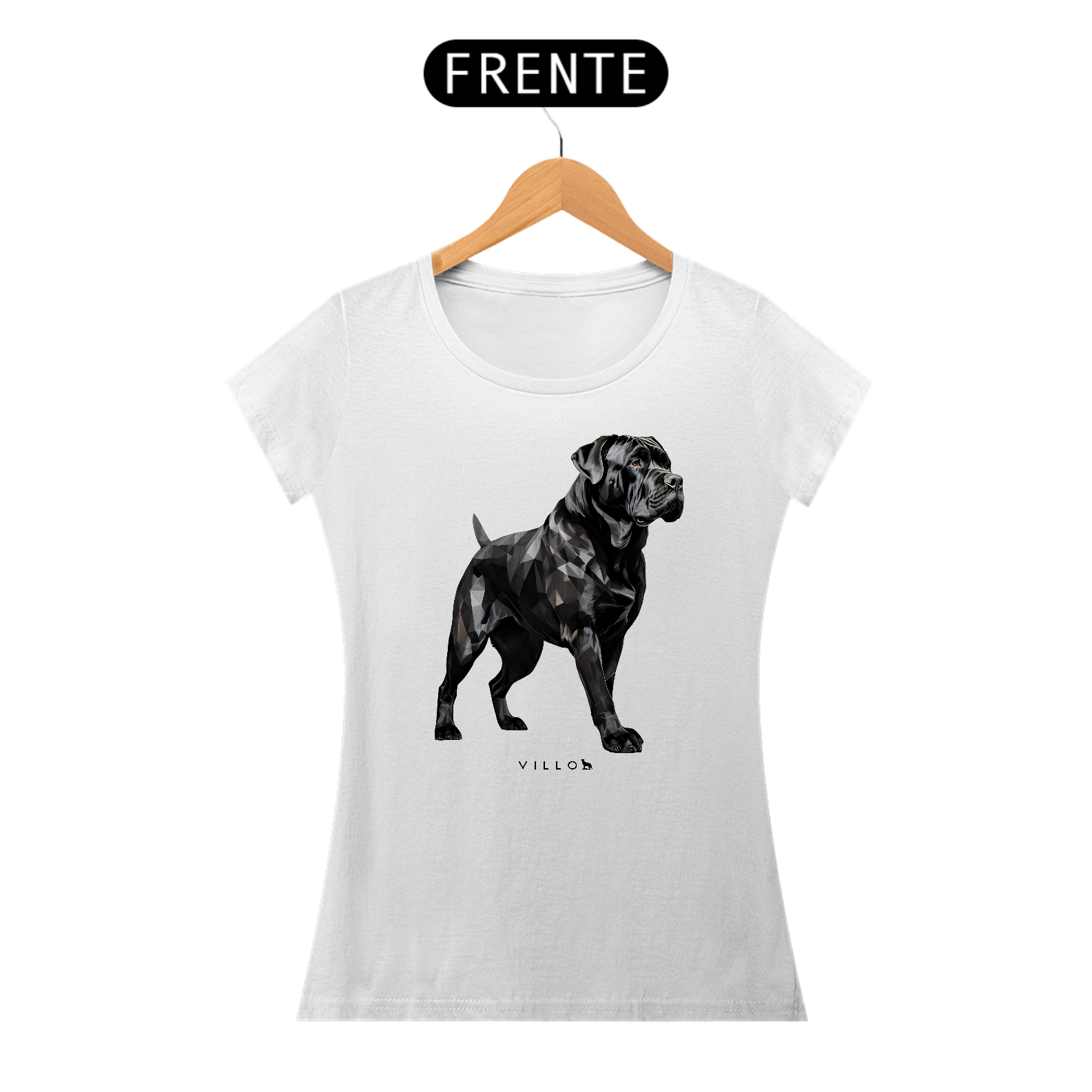 Camiseta Baby Long Confort Mastim Napolitano