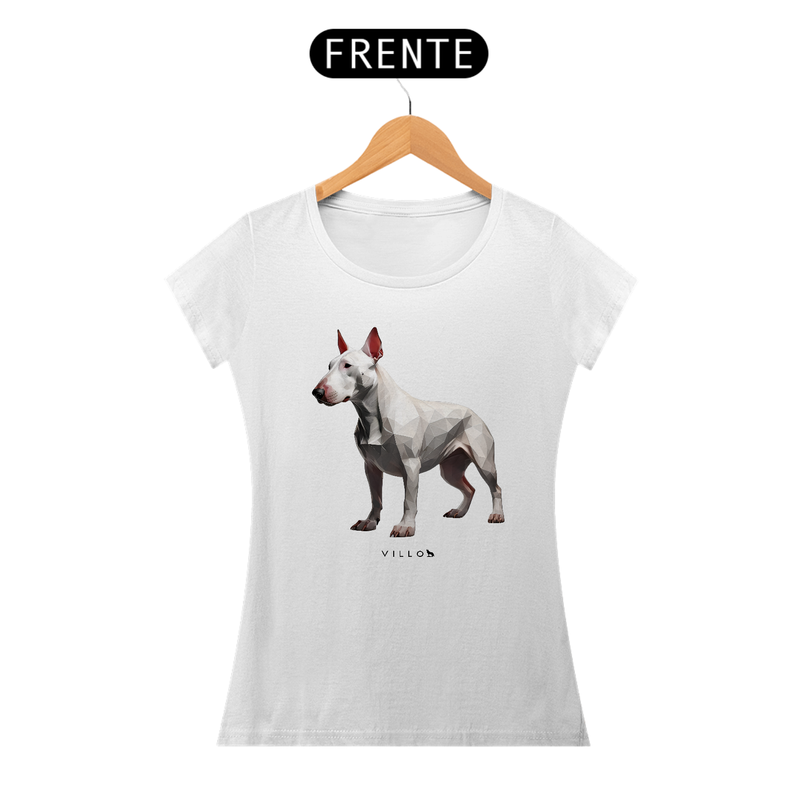 Camiseta Baby Long Confort Bull Terrier