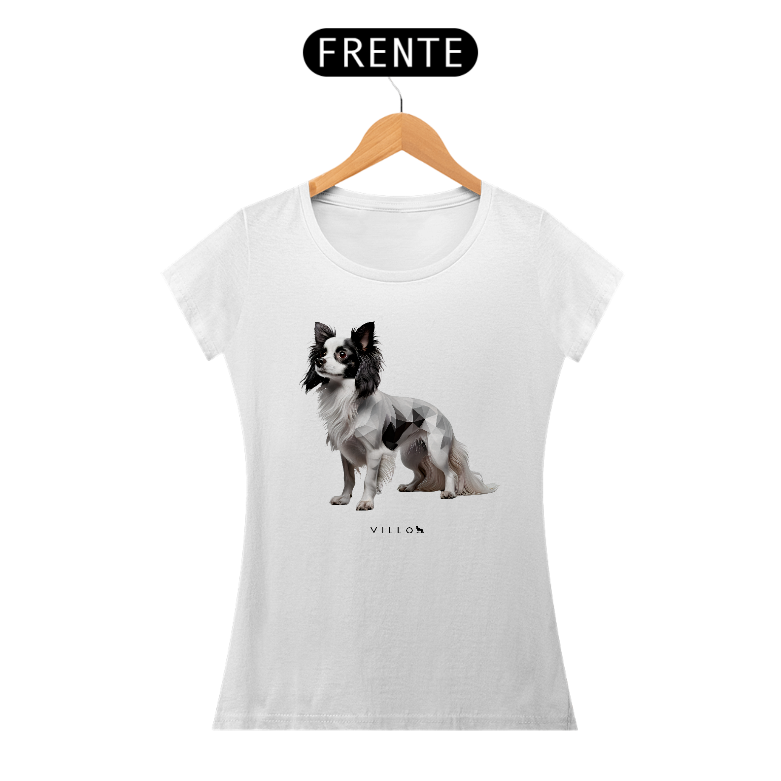 Camiseta Baby Long Confort Continental Toy Spaniel