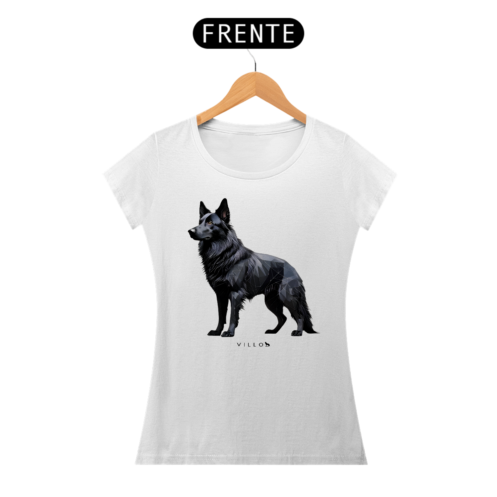 Camiseta Baby Long Confort Pastor Belga