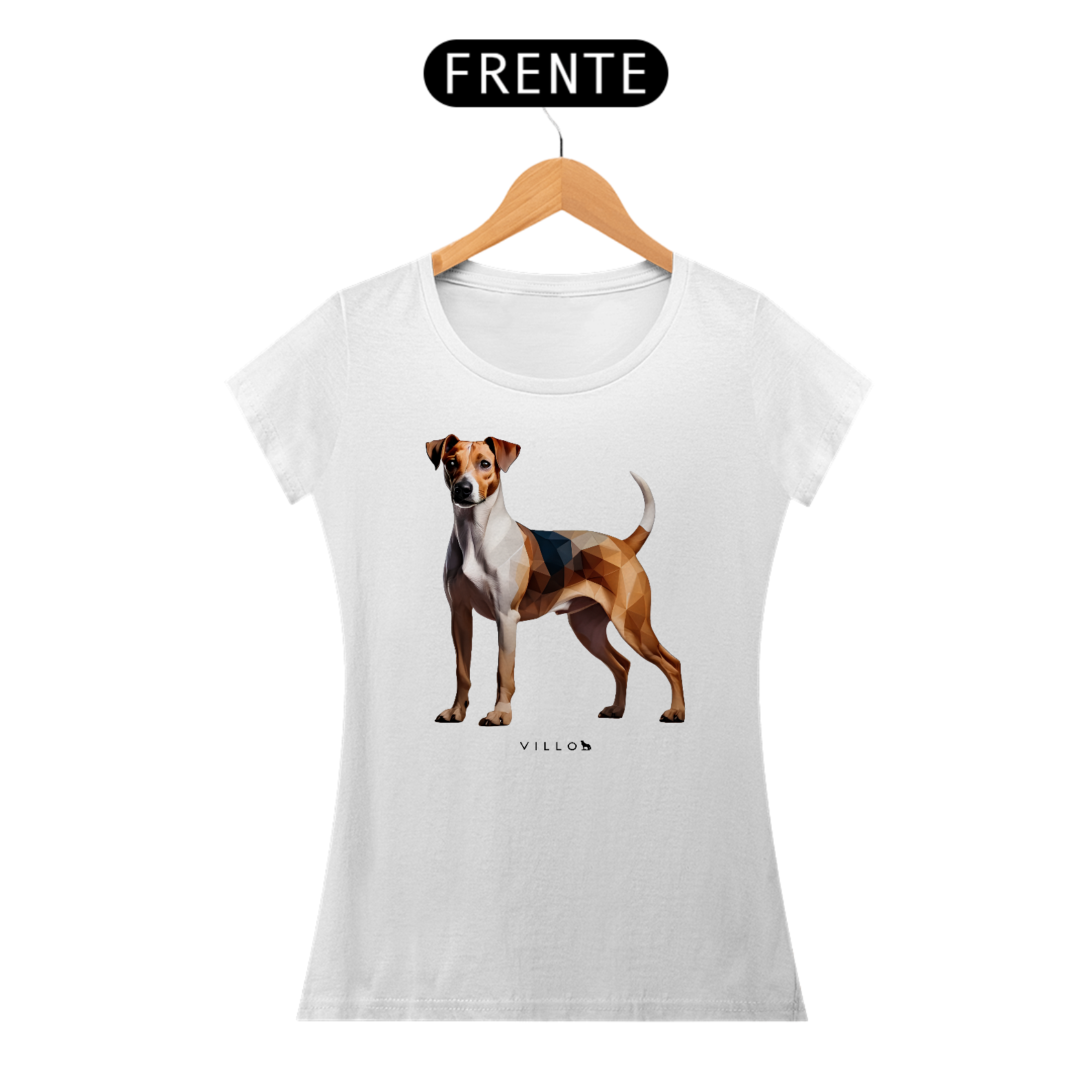 Camiseta Baby Long Confort Fox Paulistinha Terrie Brasileiro
