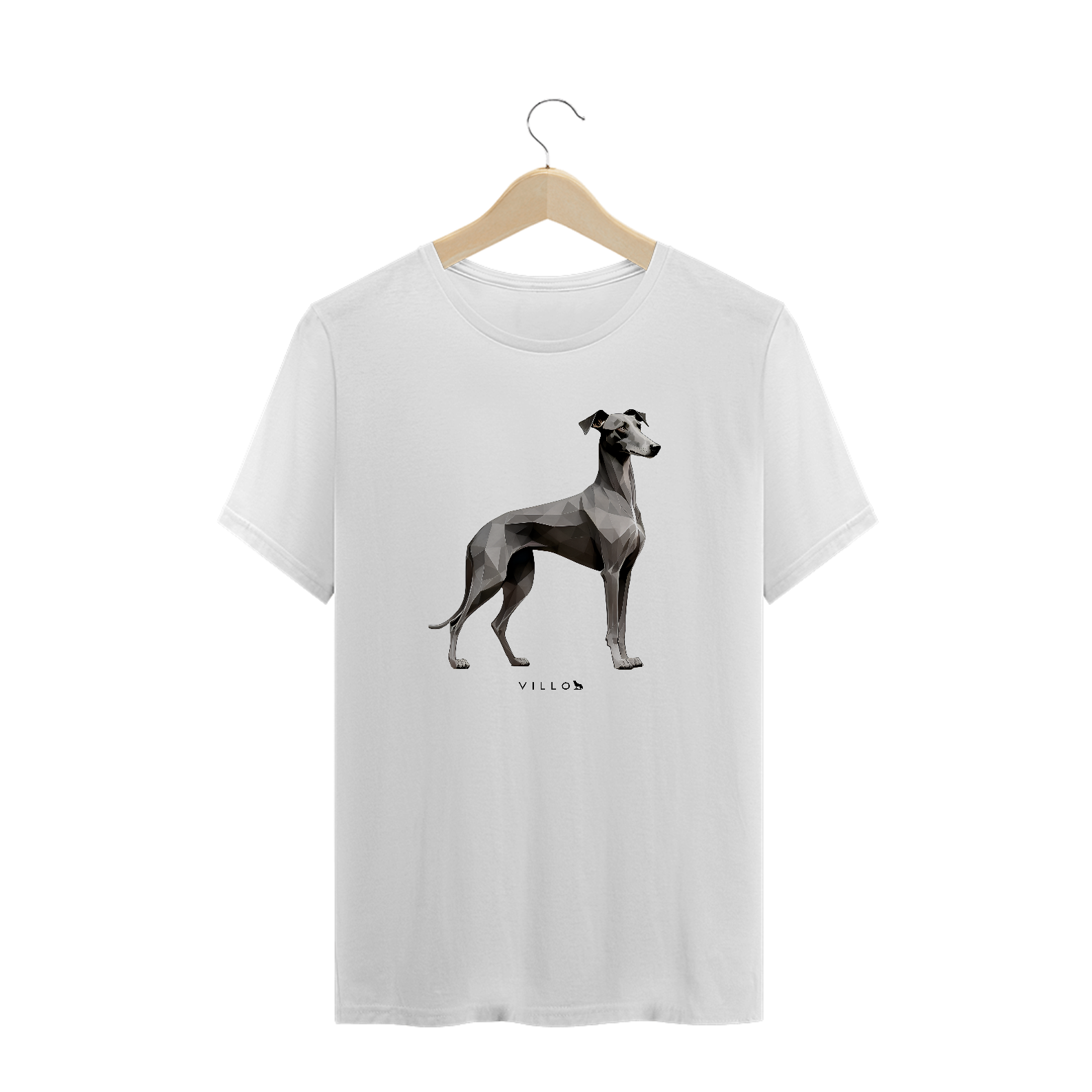 Camiseta Confort Galgo Italiano Plus Size