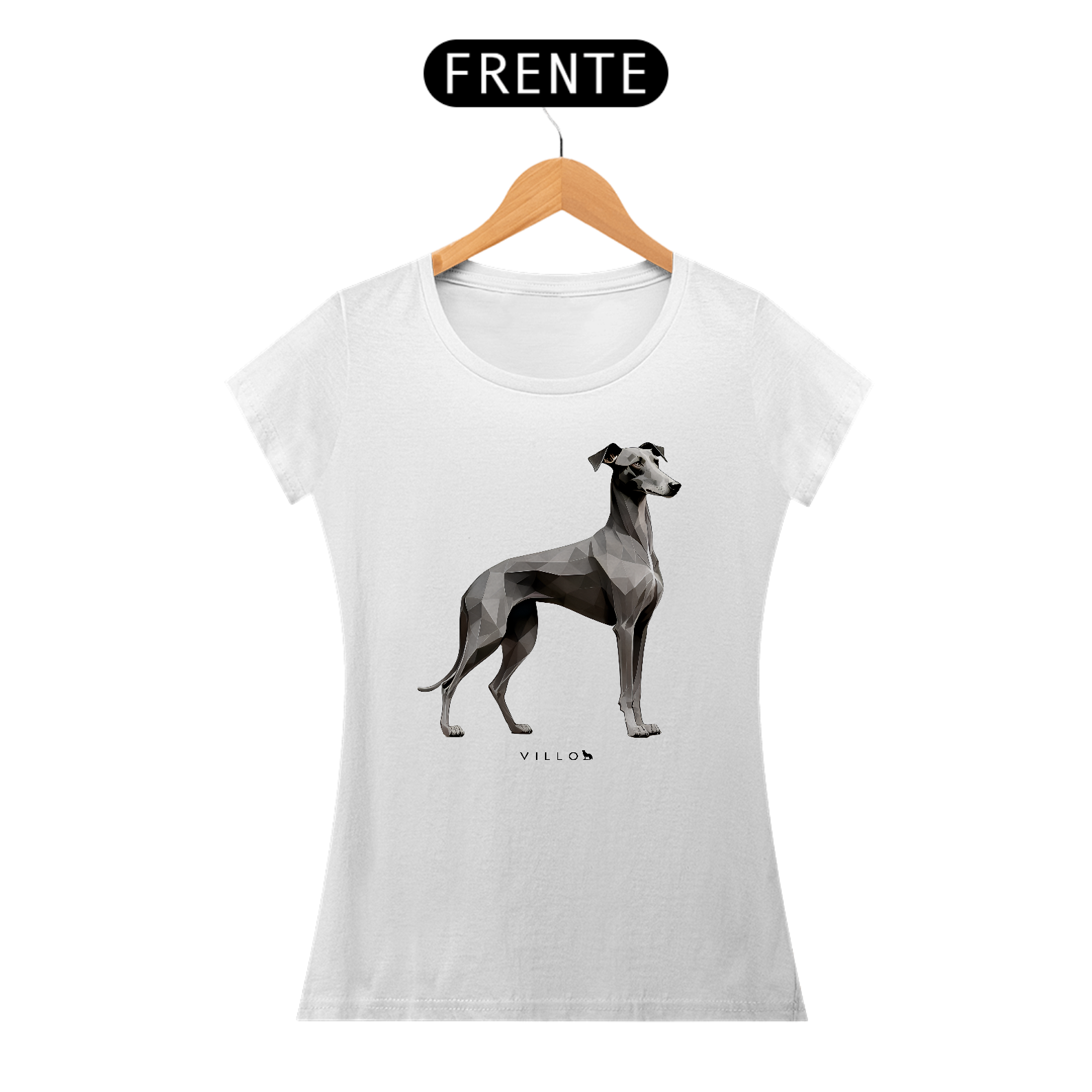 Camiseta Baby Long Confort Galgo Italiano