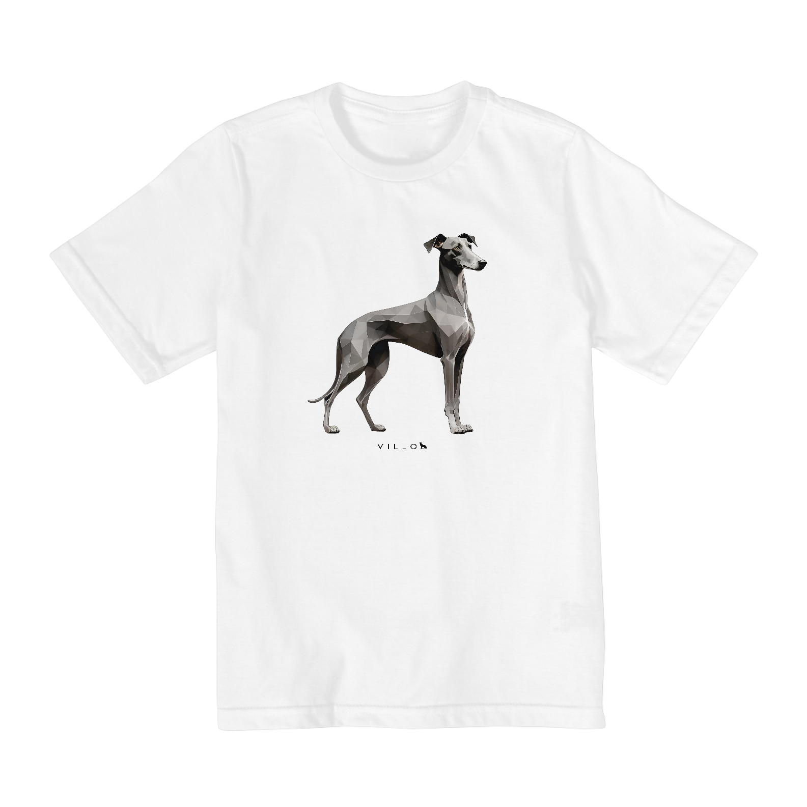 Camiseta Infantil Confort - De 10 a 14 anos Galgo Italiano