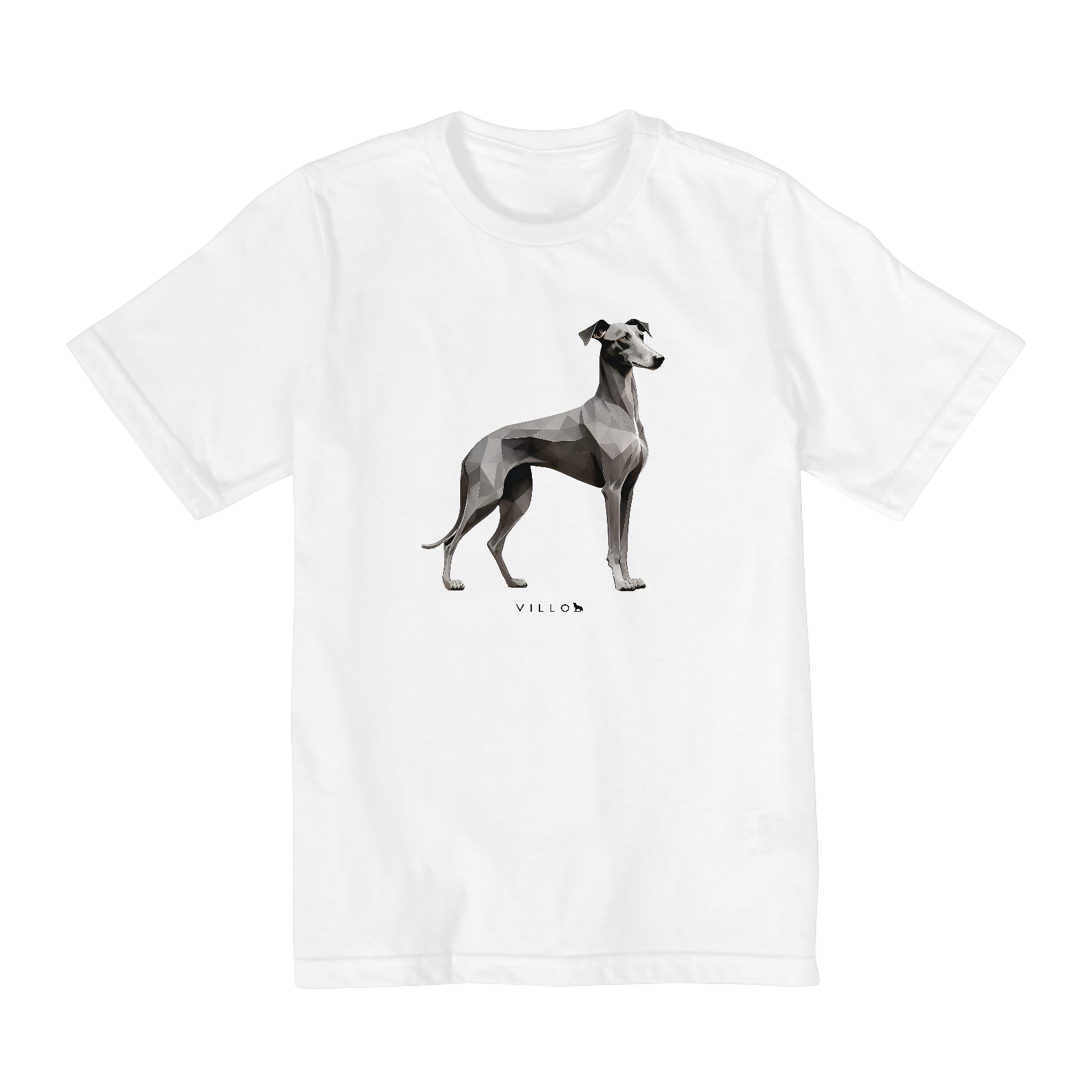 Camiseta Infantil Confort - De 2 a 8 anos Galgo Italiano