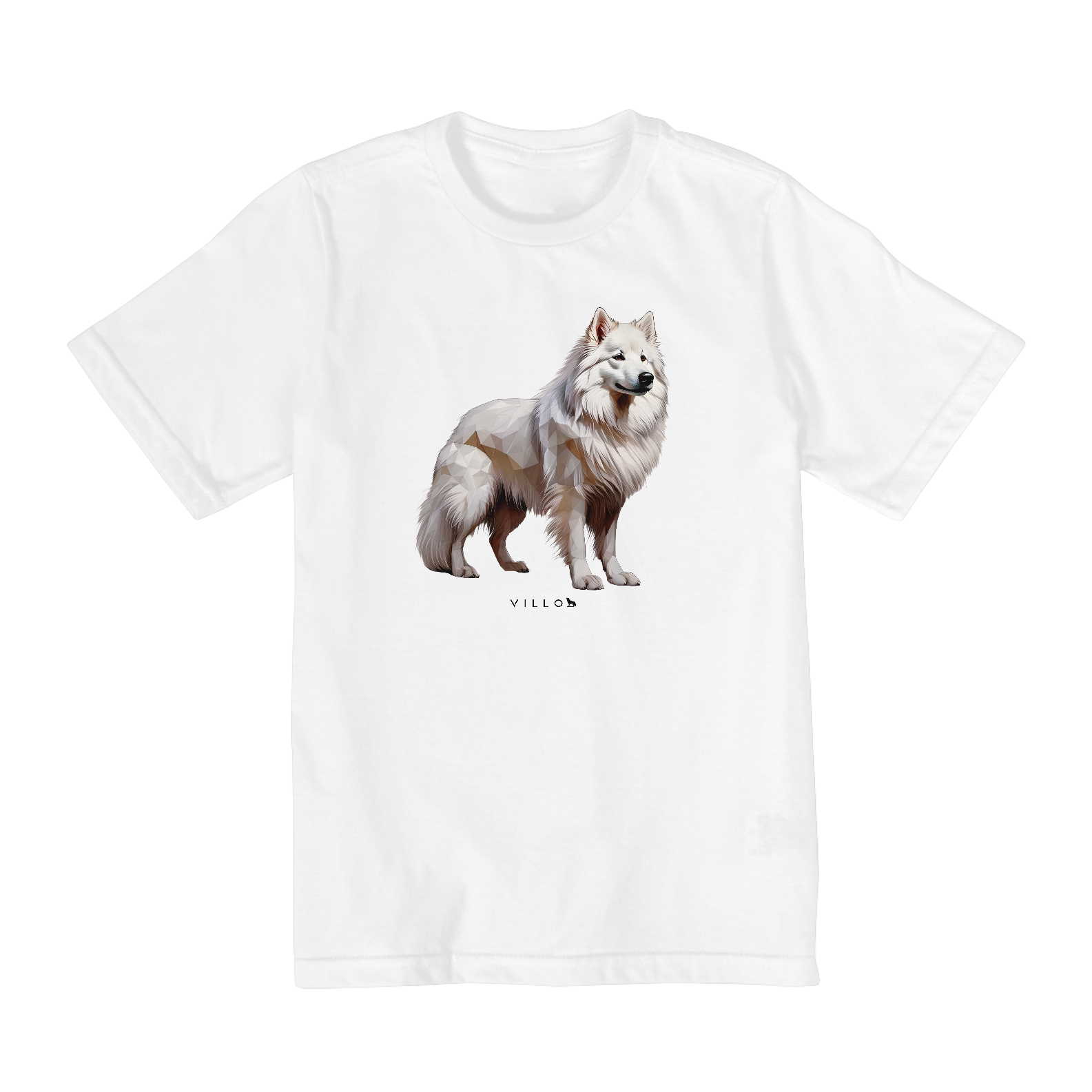 Camiseta Infantil Confort - De 10 a 14 anos Samoieda