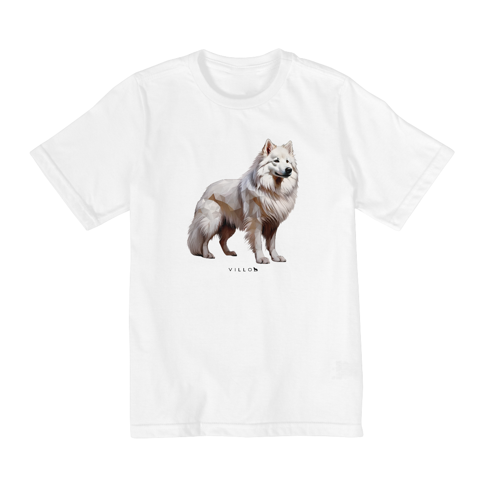 Camiseta Infantil Confort - De 2 a 8 anos Samoieda