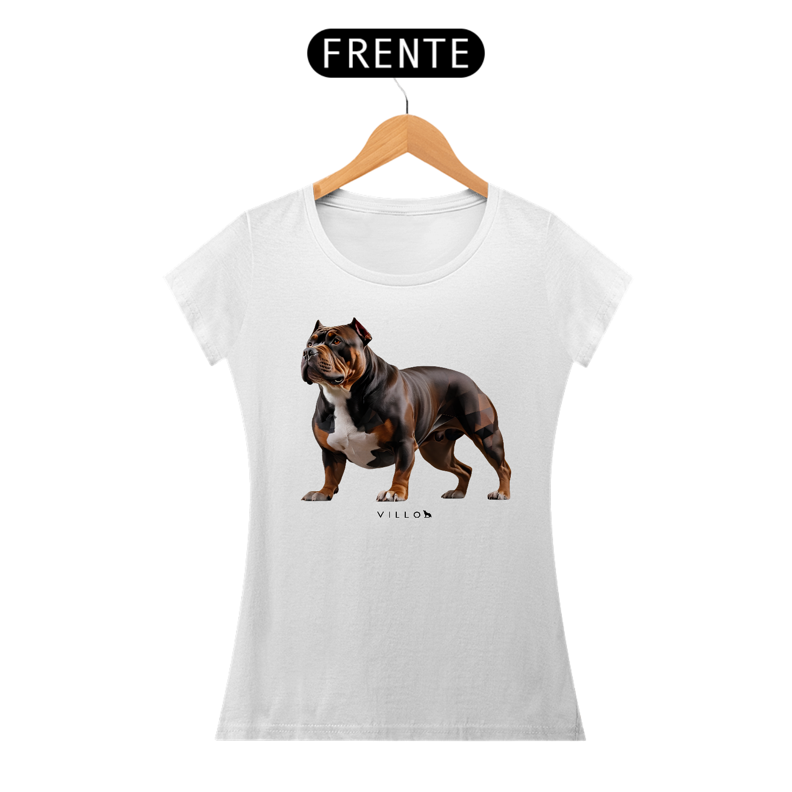 Camiseta Baby Long Confort American Bully
