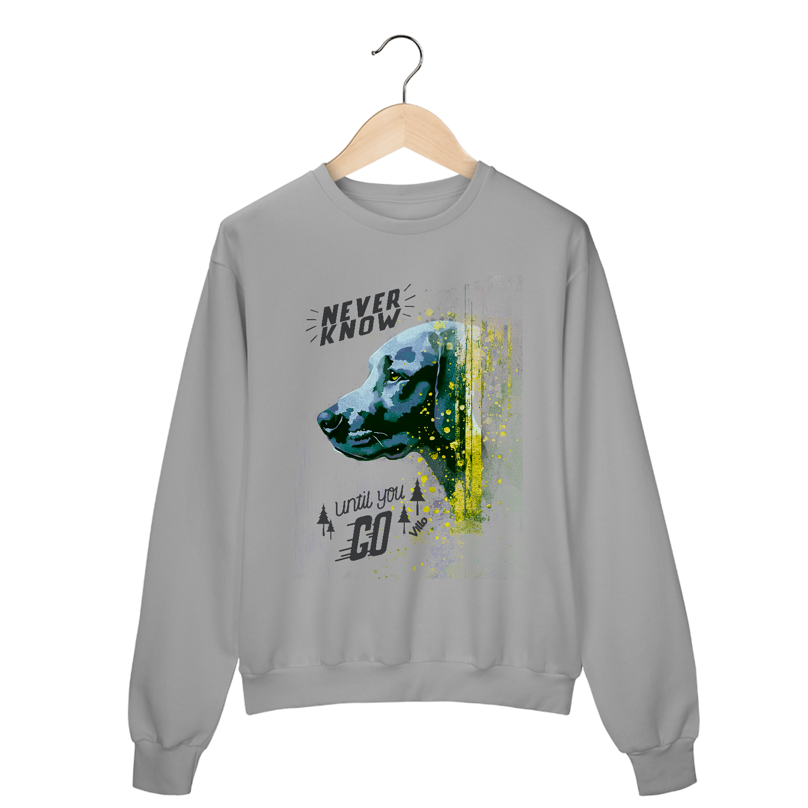 Moletom Liso Never Know