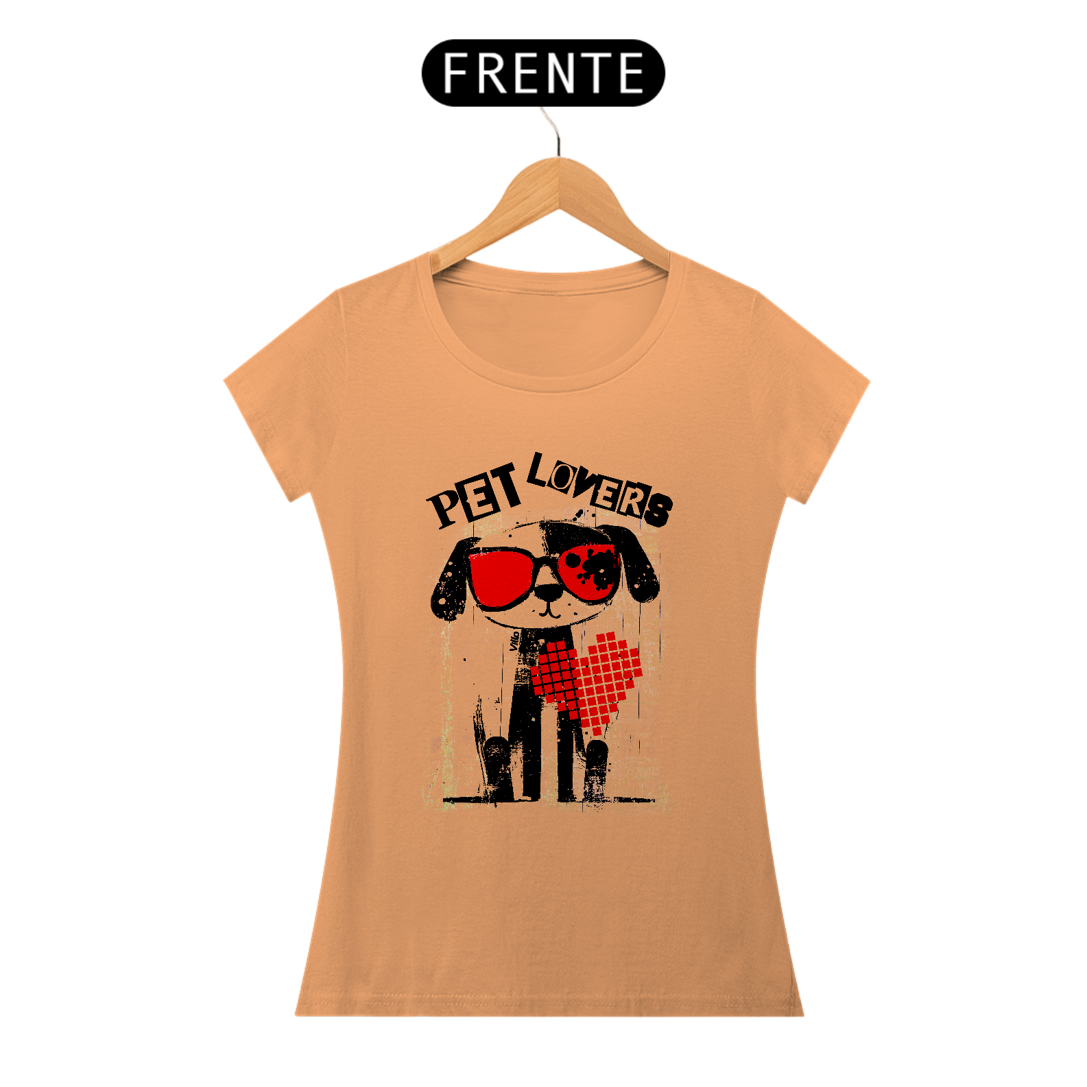 Camiseta Baby Long Estonada Pet Lovers