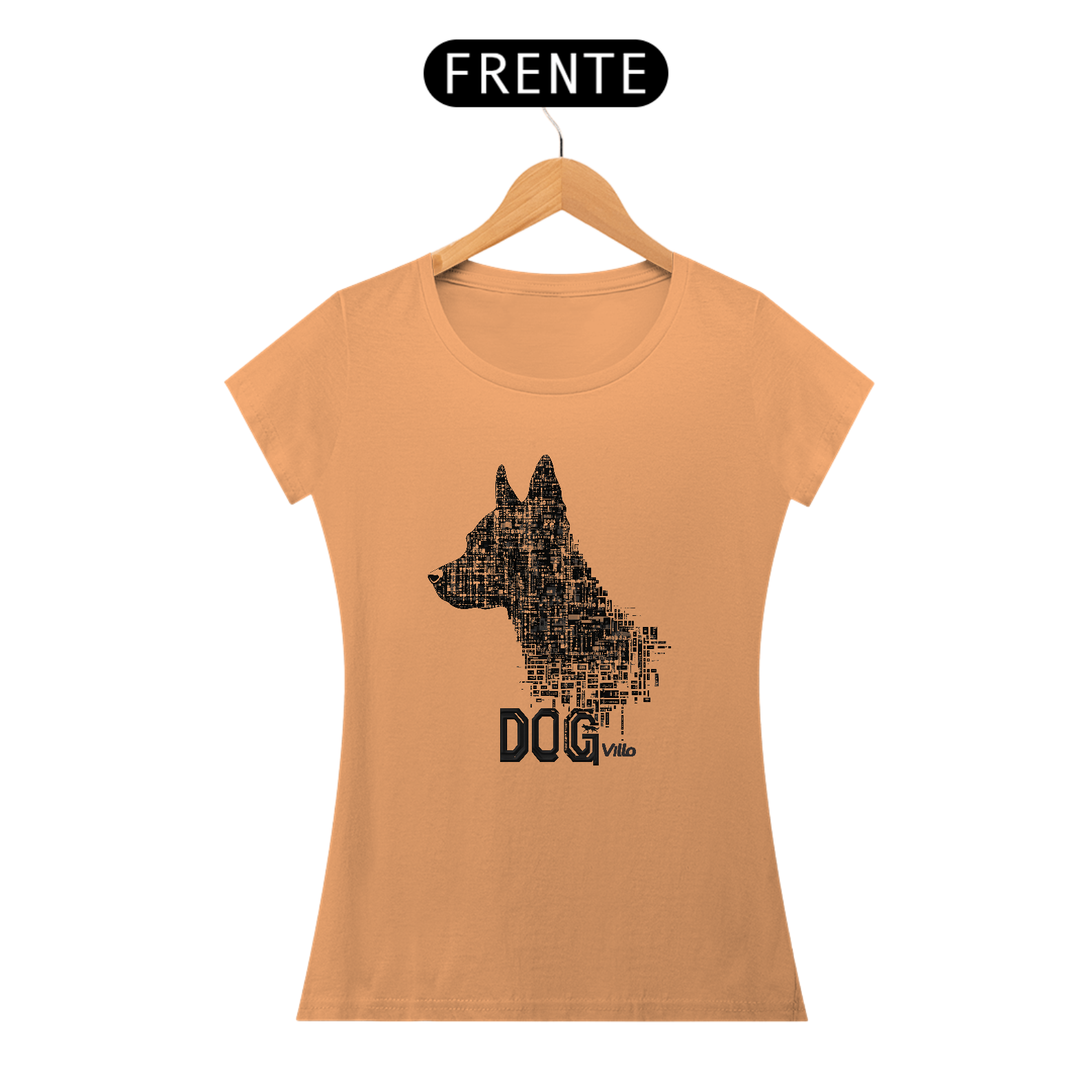 Camiseta Baby Long Estonada DOG