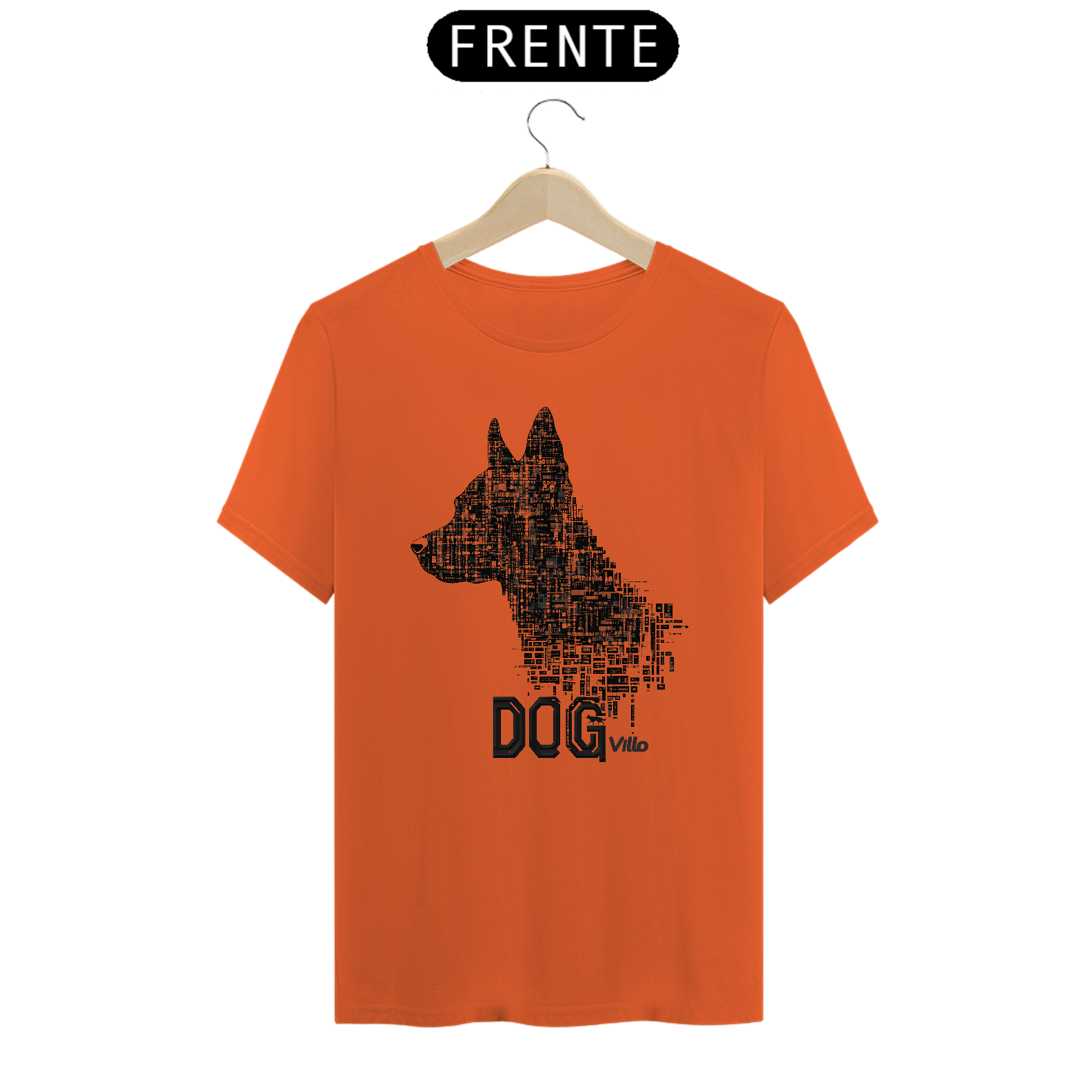 Camiseta Confort DOG Pixel