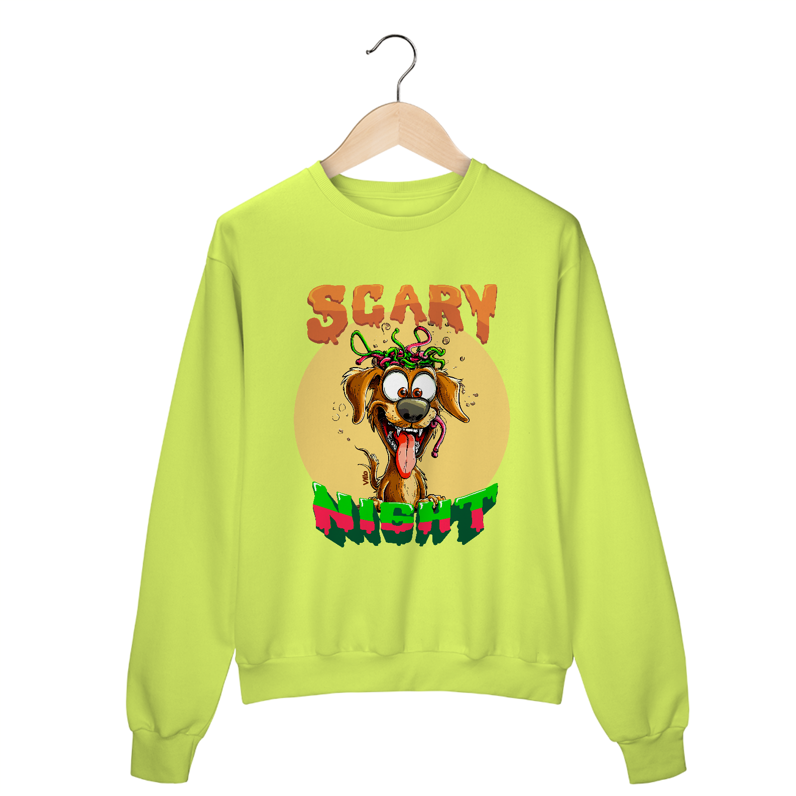 Moletom Liso Scary Night