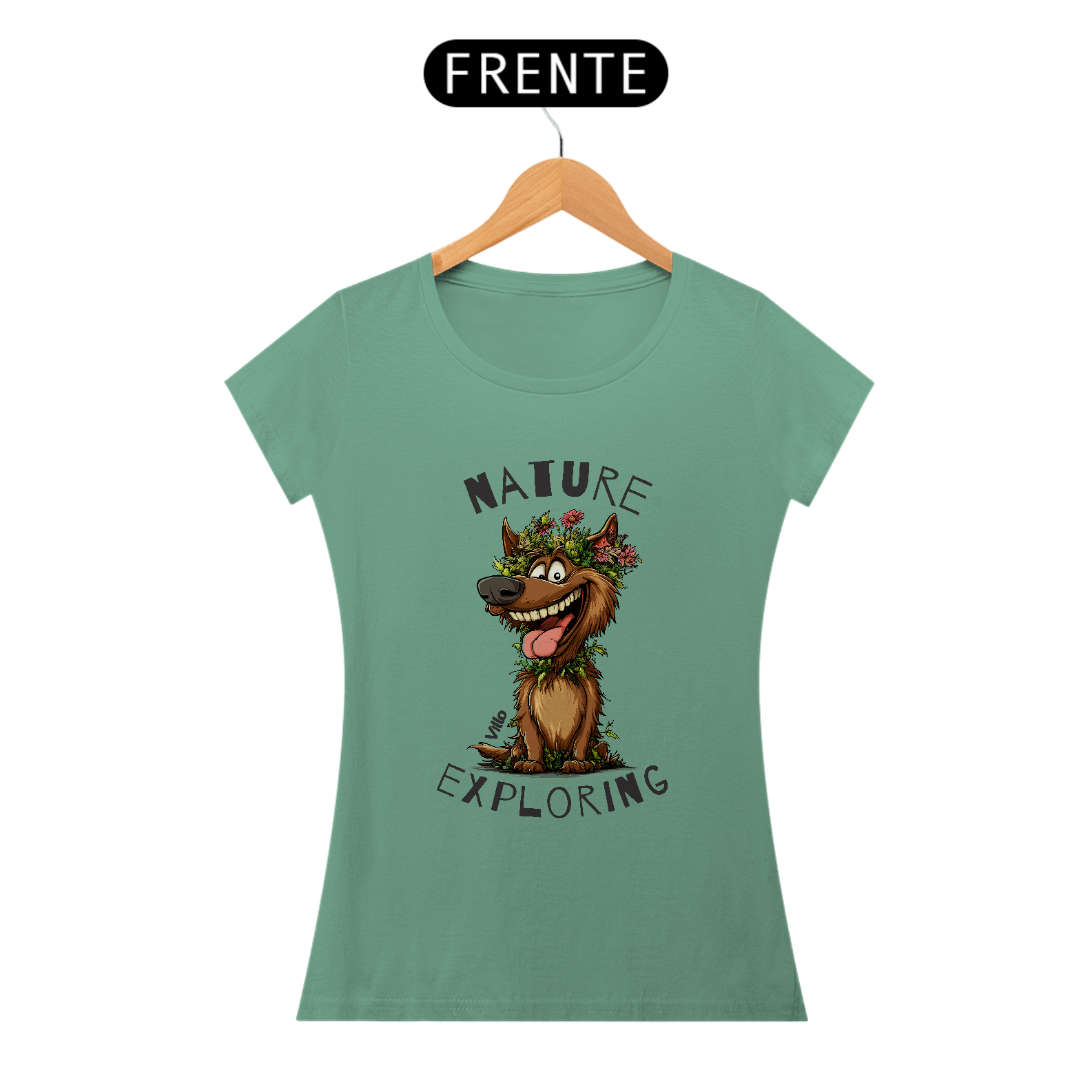 Camiseta Baby Long Estonada Nature