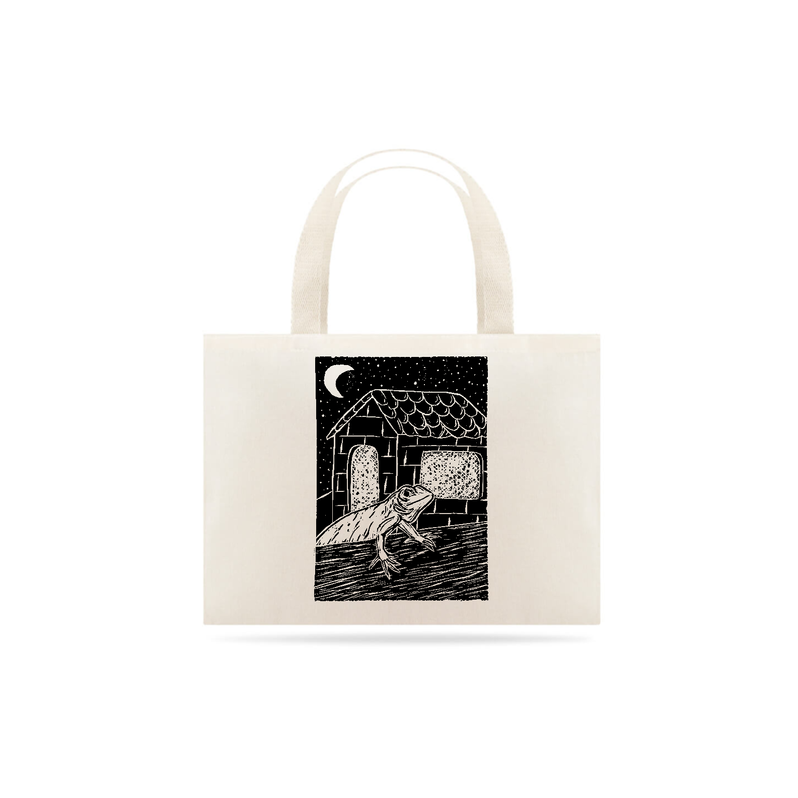 Eco Bag - Calango no quintal