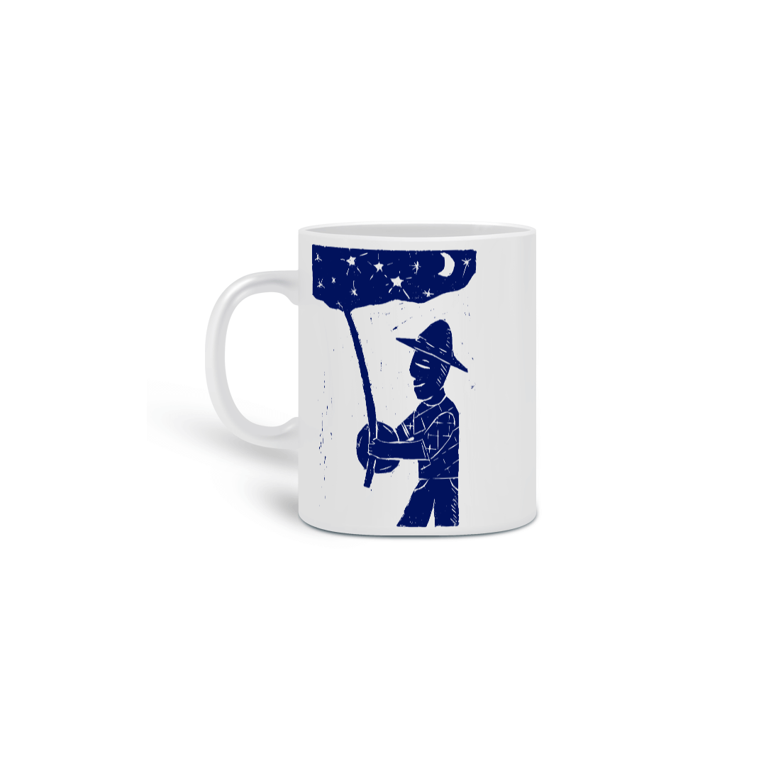 Caneca - No céu tem três estrelas