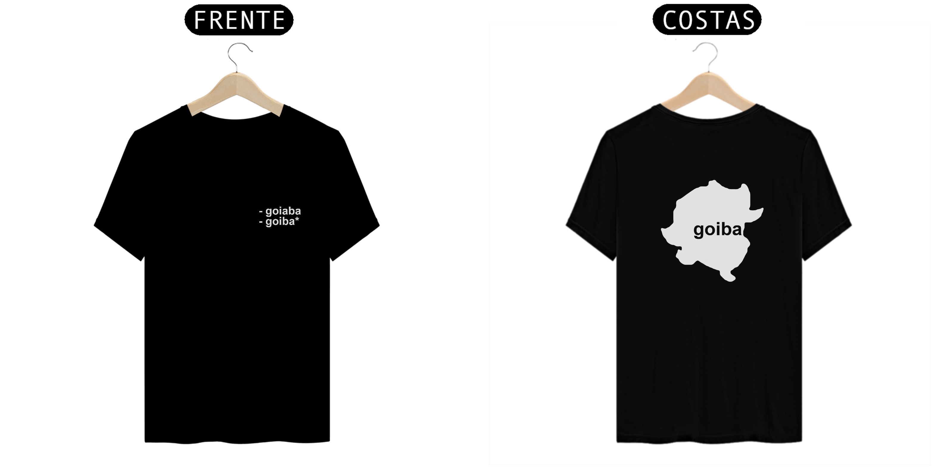 Camiseta Goiaba Goiba costas