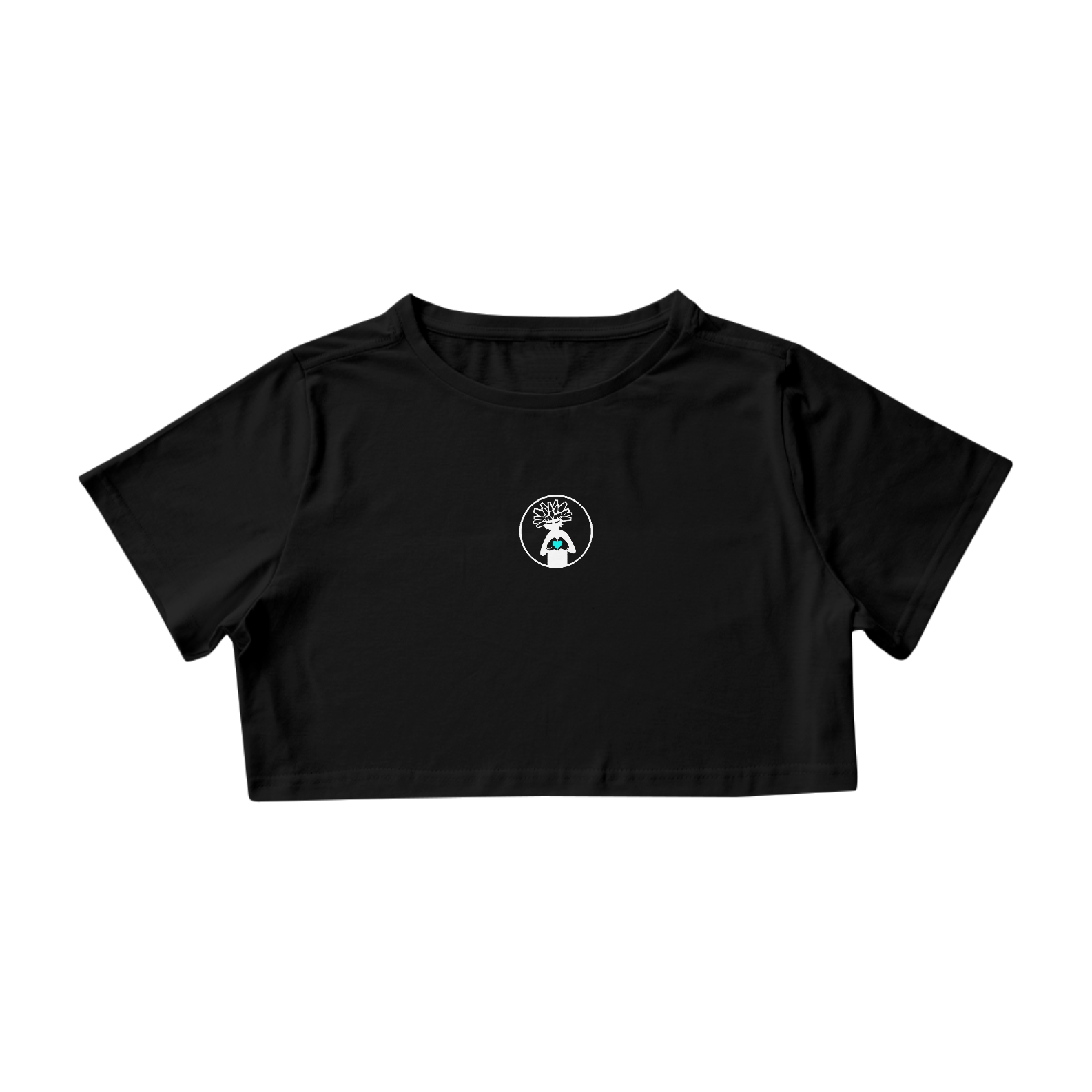 Camiseta cropped Feminina Automaton