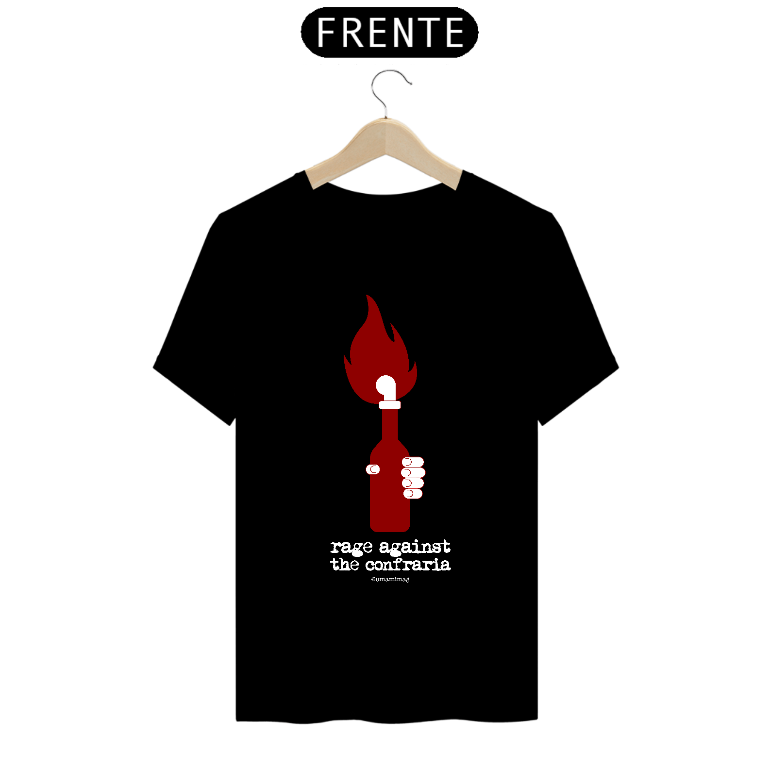 Camiseta Rage Against The Confraria