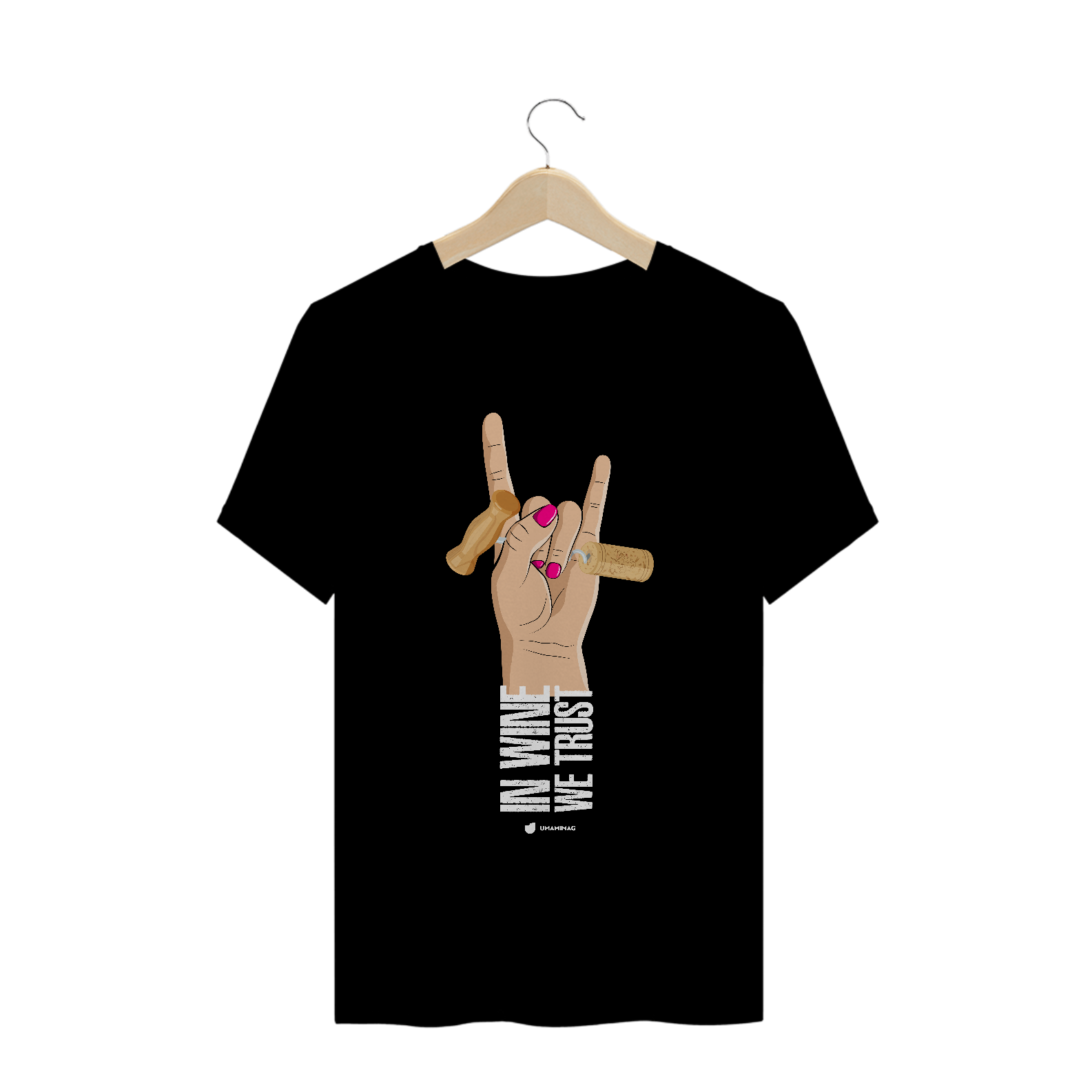 Camiseta In Wine We Trust