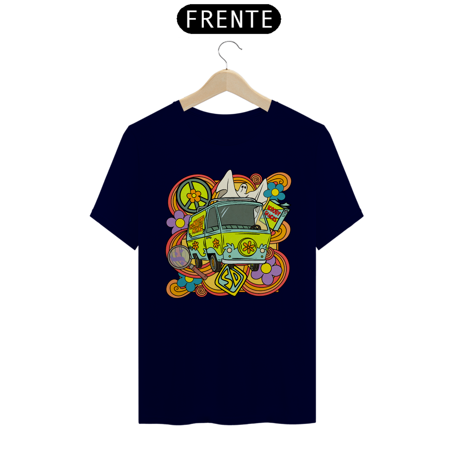 Camiseta Máquina de Mistério – Estampa Exclusiva Geek | 100% Algodão - CVS