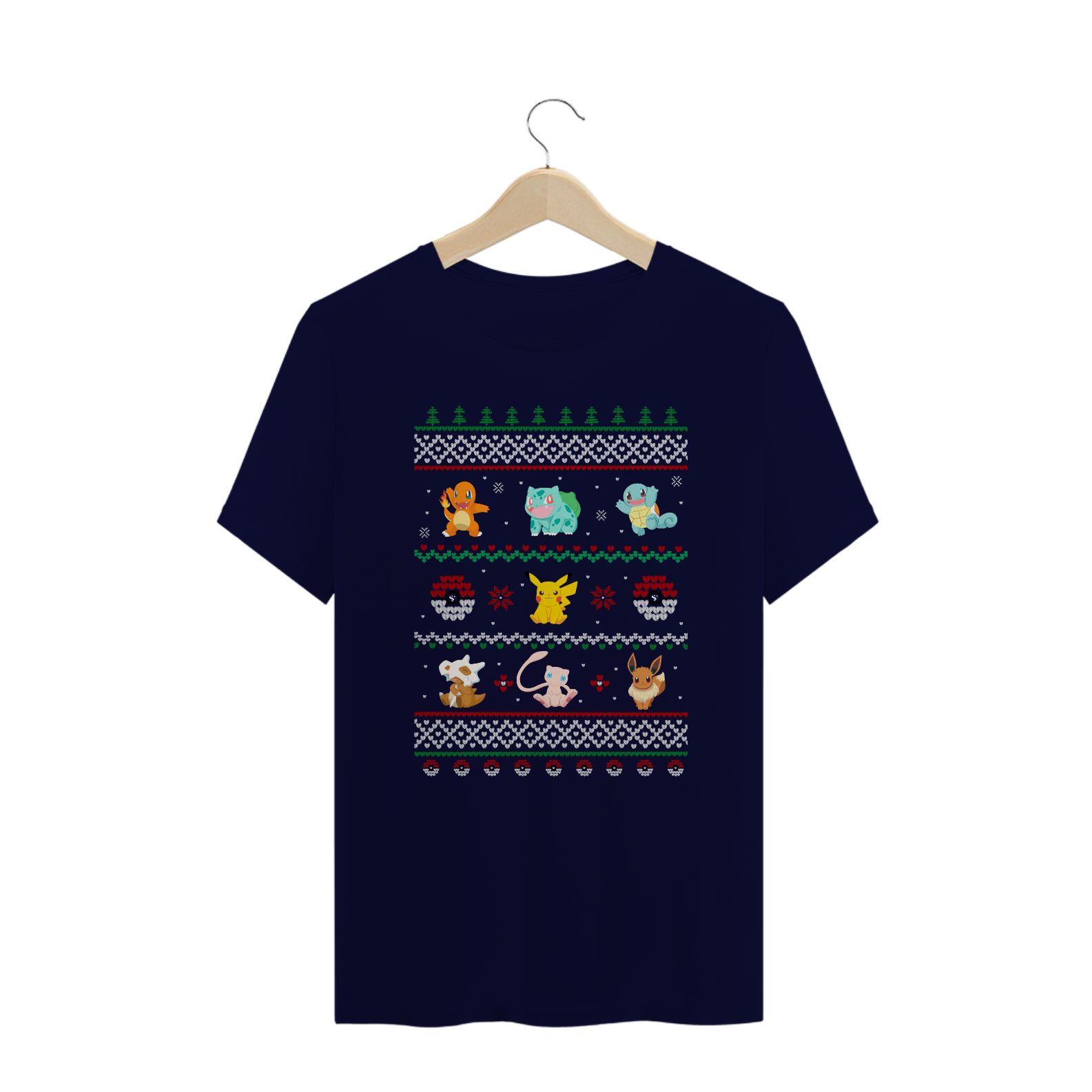 Camiseta Plus Size Pokenatal – Pokémon Ugly Sweater | CVS