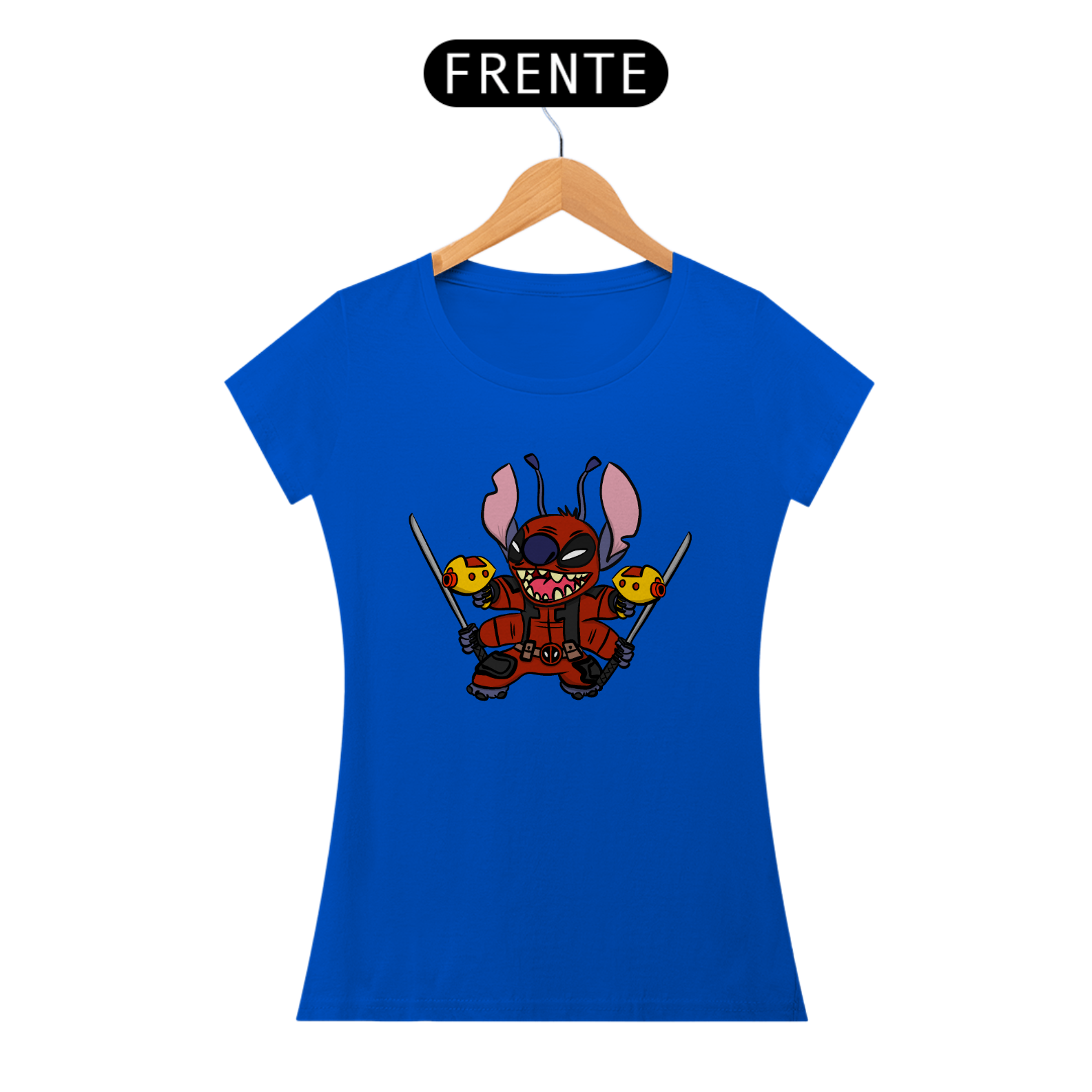 Baby Look Stitchpool – Modelagem Baby Long | Estampa Exclusiva Geek - CVS