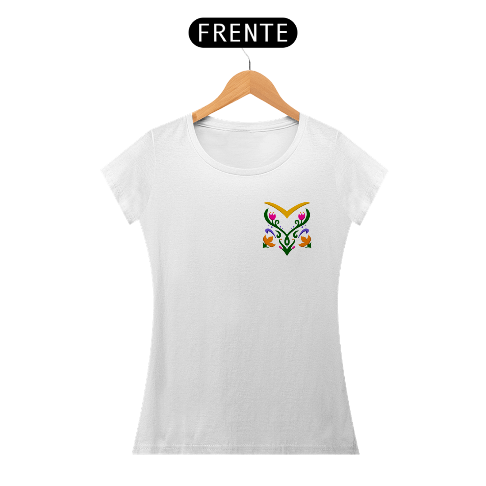 Camiseta Baby Look (Baby Long) Princesa Anna (Frozen) - Estampa Exclusiva Geek | 100% Algodão | CVS