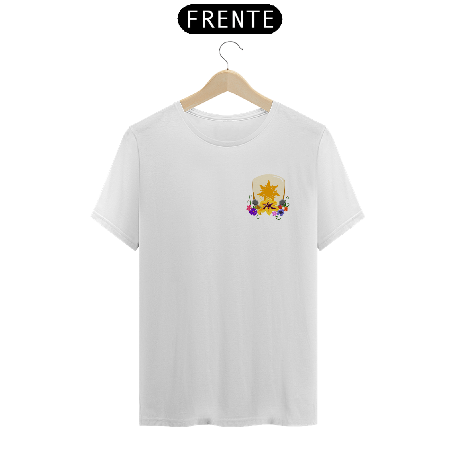 Camiseta Princesa Rapunzel - Estampa Exclusiva Geek | 100% Algodão | CVS