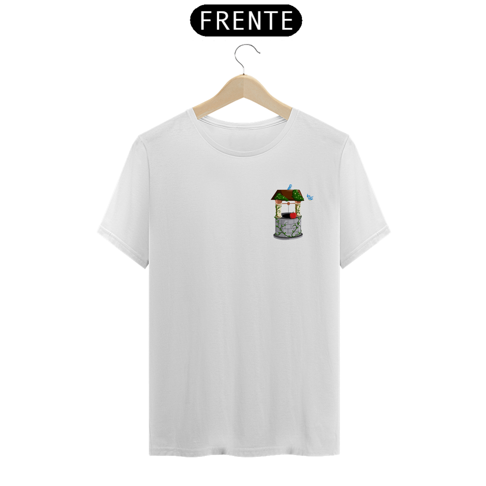 Camiseta Princesa Branca de Neve - Estampa Exclusiva Geek | 100% Algodão | CVS