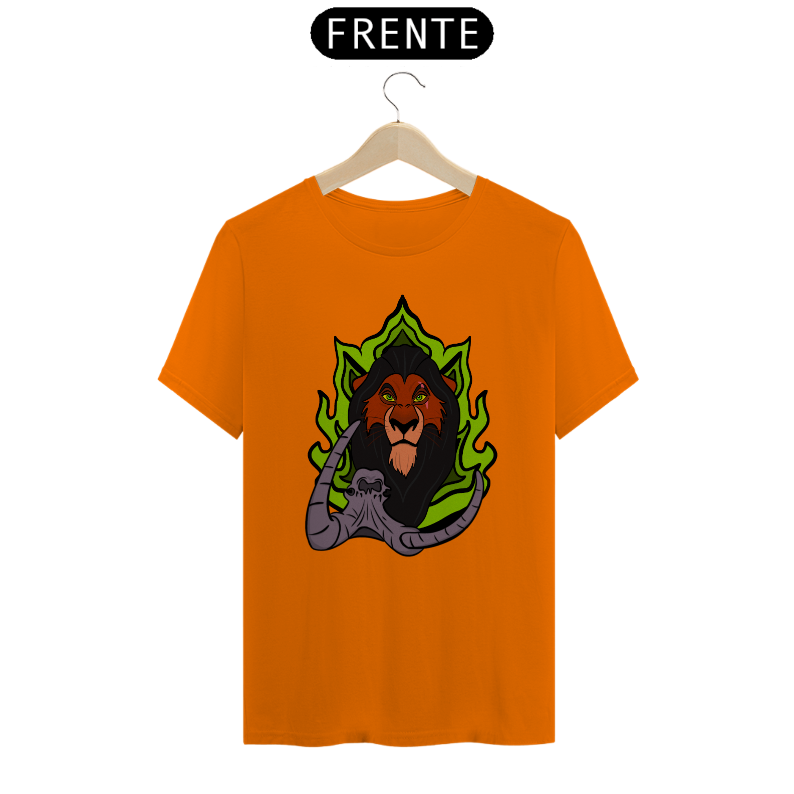 Camiseta Scar Cemitério de Elefantes - Estampa Exclusiva Geek | 100% Algodão | CVS