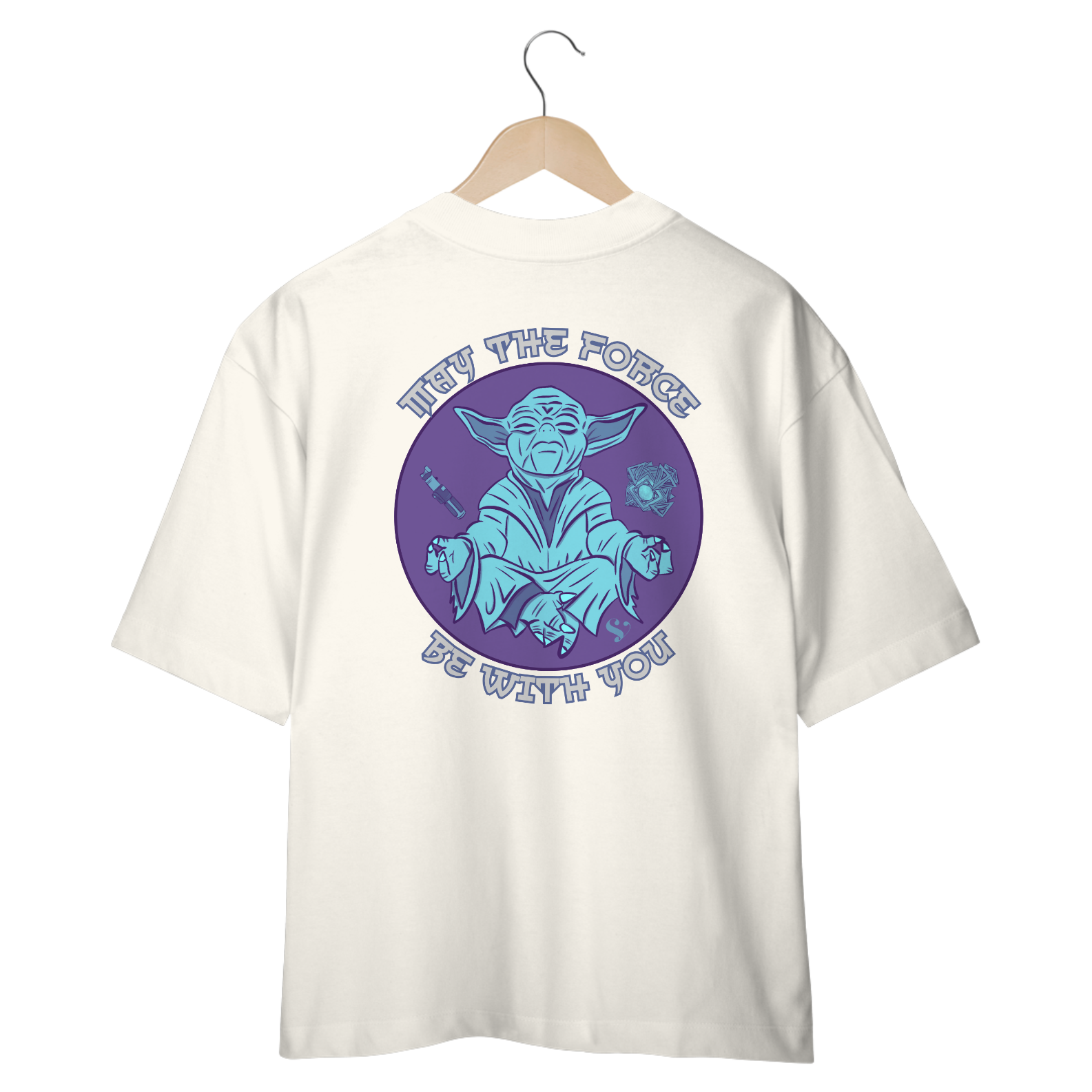 Camiseta Oversized Mestre Yoda 