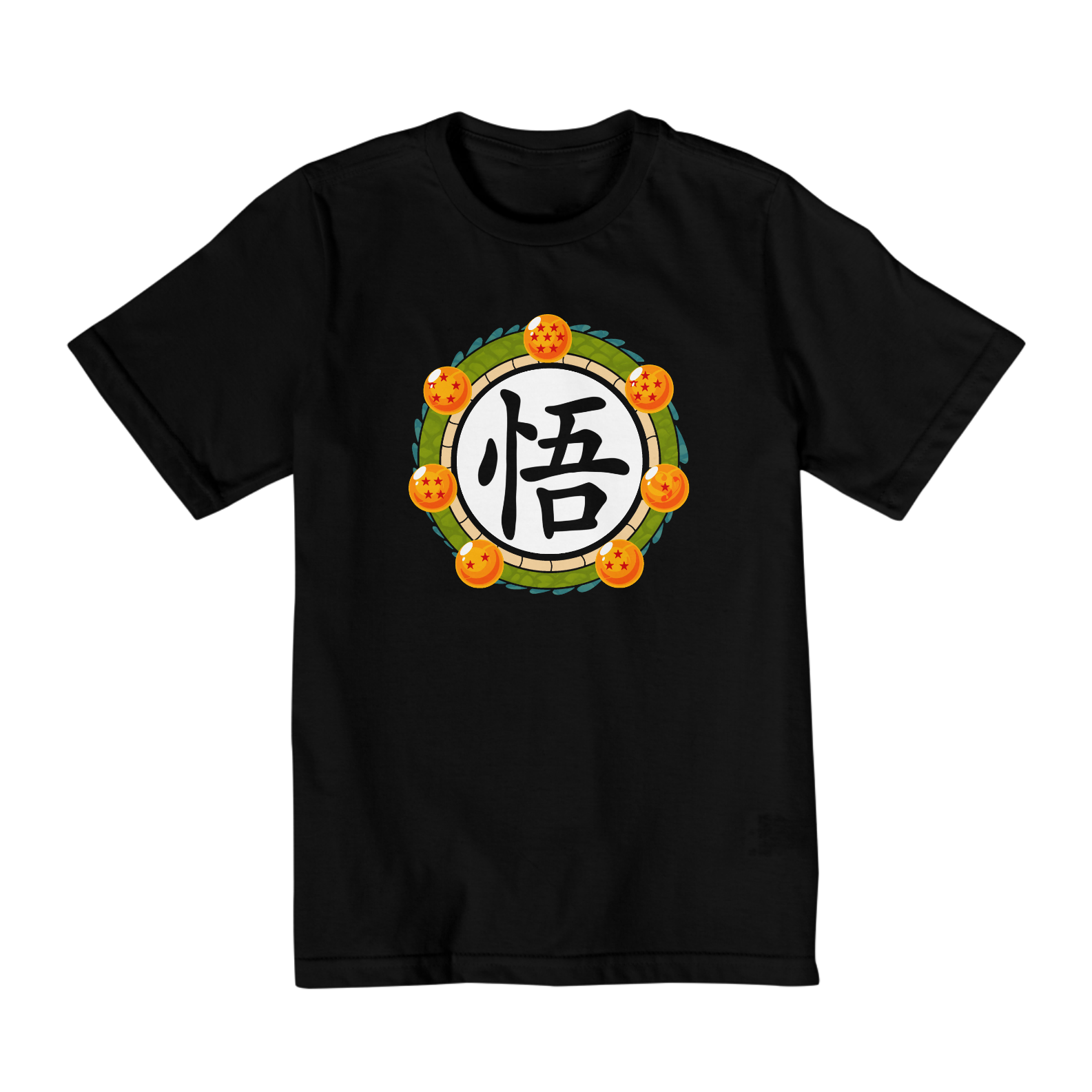 Camiseta Guirlanda Dragon Ball - Infantil - 2 a 8 - Estampa Exclusiva Geek | 100% Algodão | CVS
