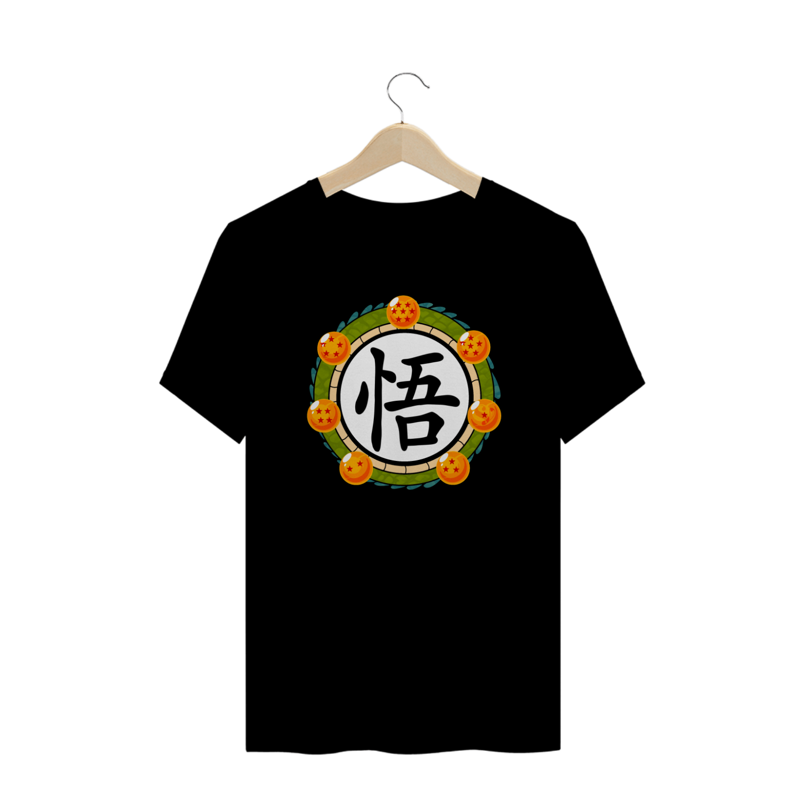 Camiseta Guirlanda Dragon Ball - Plus Size - Estampa Exclusiva Geek | 100% Algodão | CVS
