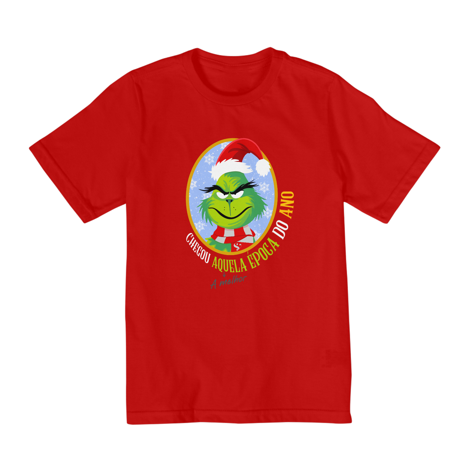 Camiseta Infantil Natal Grinch 