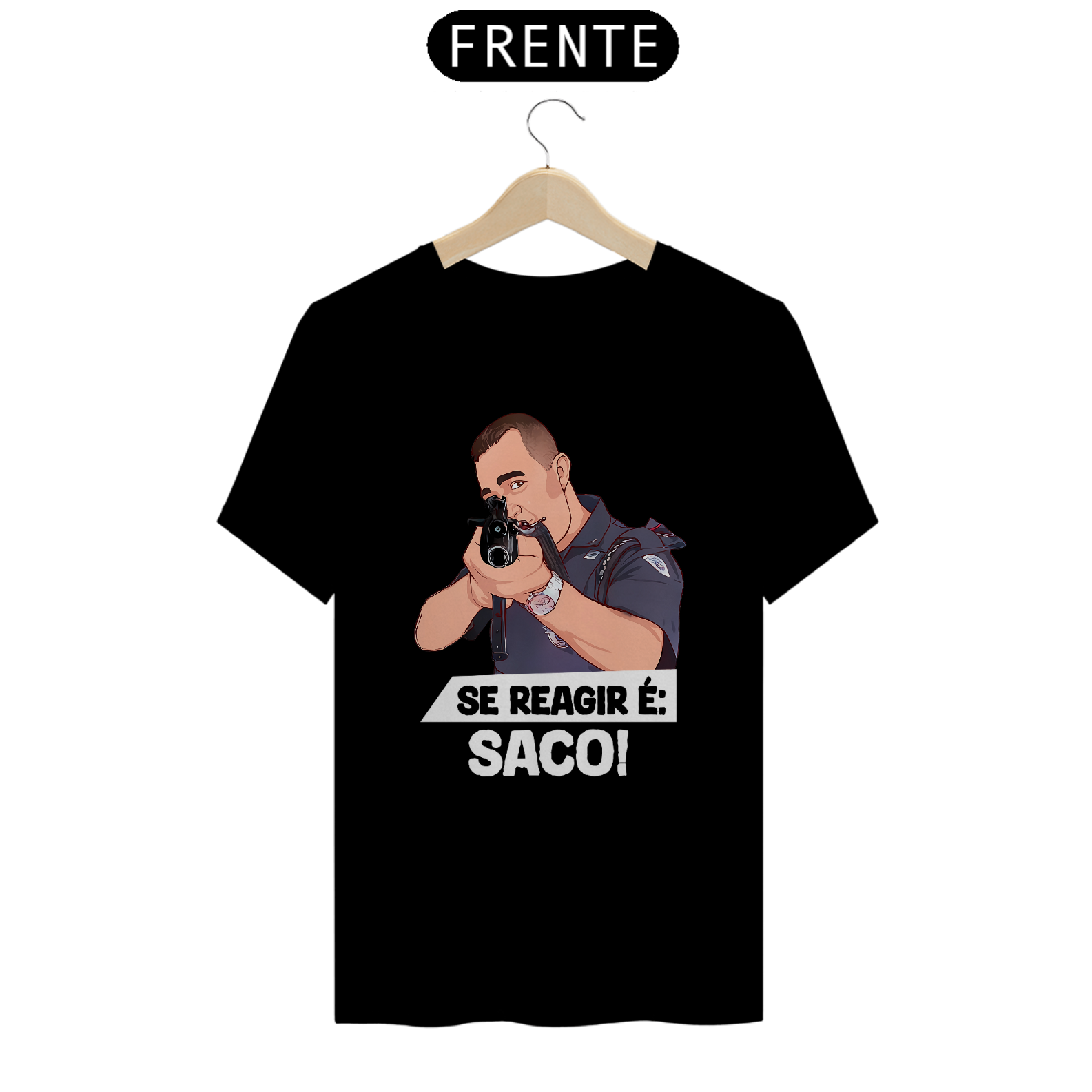 Se reagir, é saco!