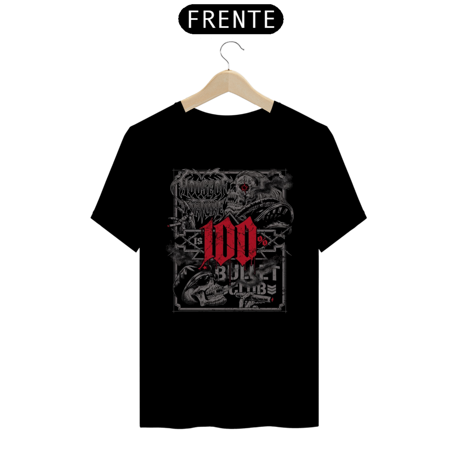 Camiseta Bullet Club - House of Torture