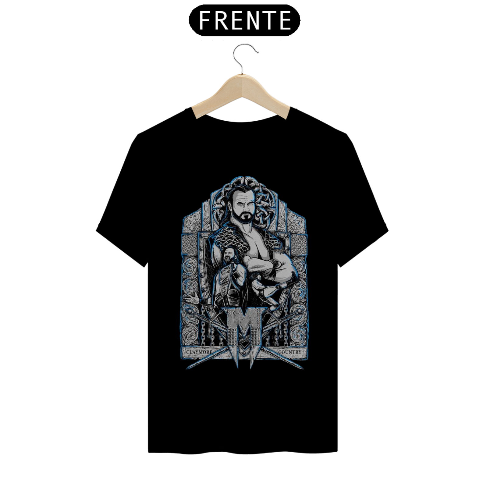 Camiseta Drew McIntyre - Claymore Country
