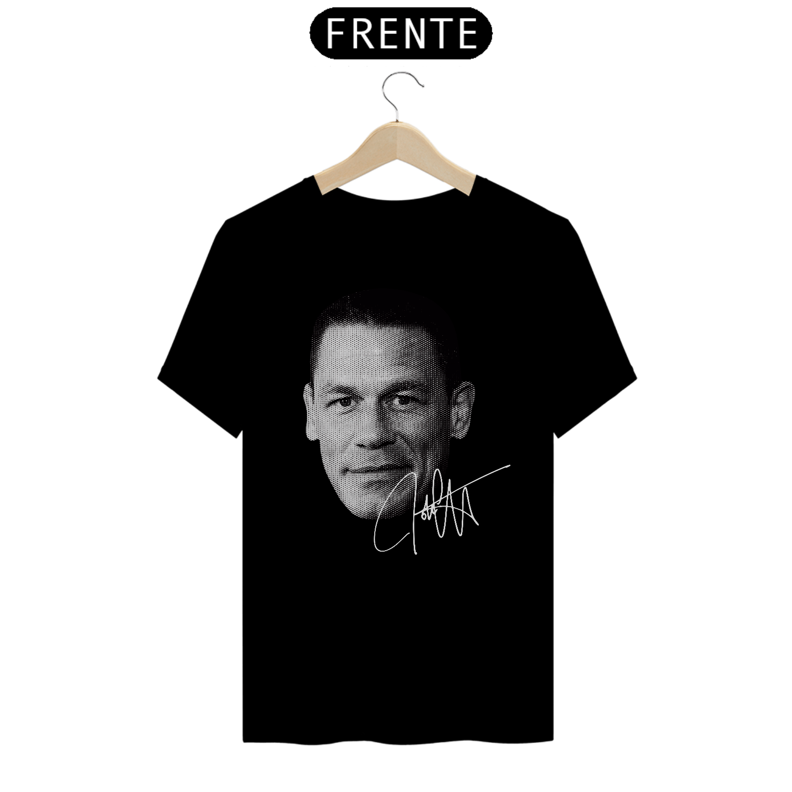 Camiseta John Cena - Assinatura